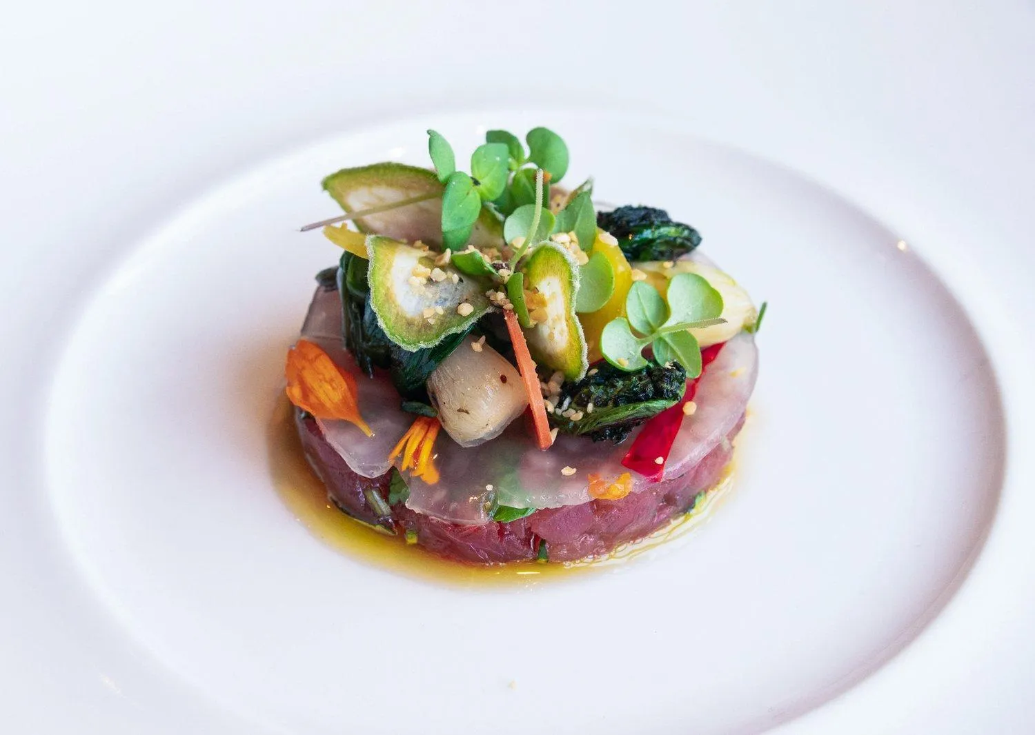 Food and drinks in The Ivy at Verity