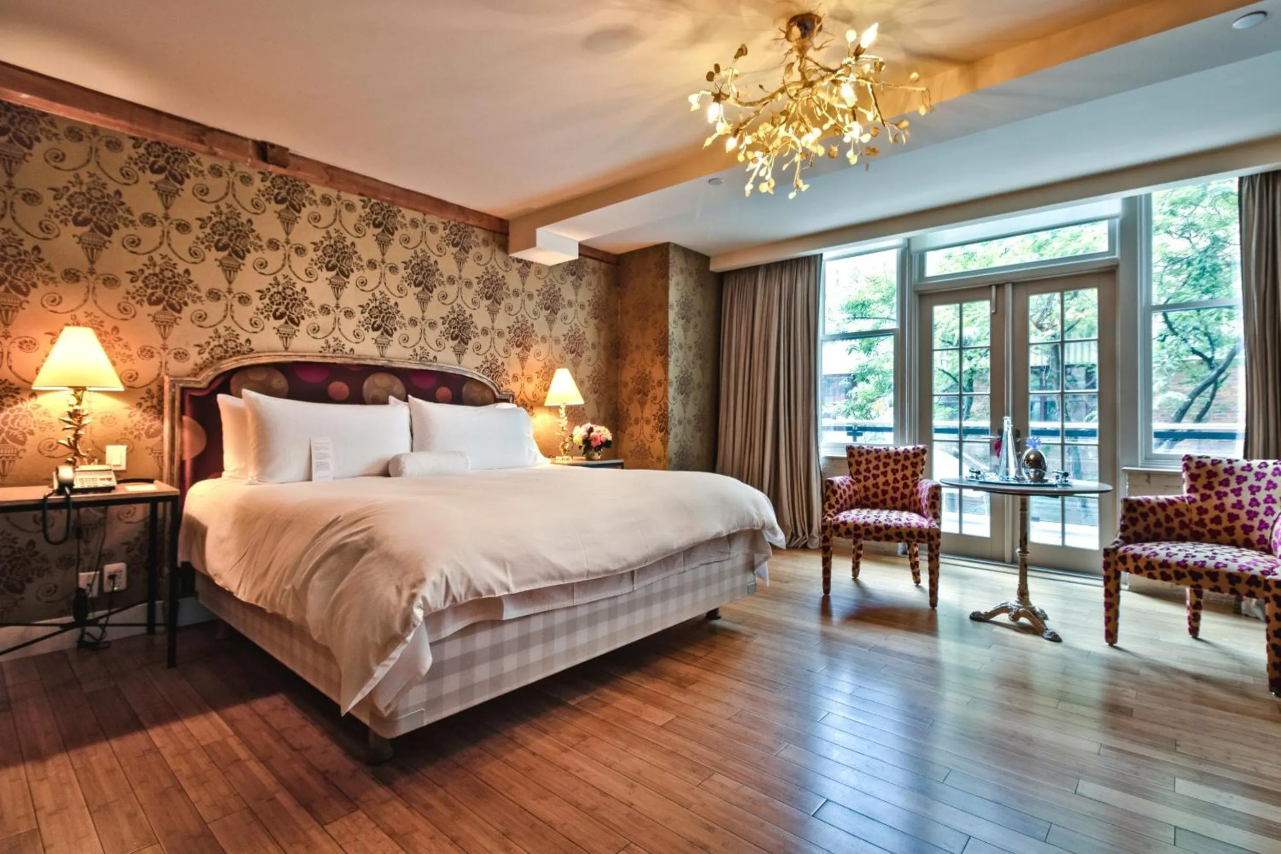 Bed in The Ivy at Verity