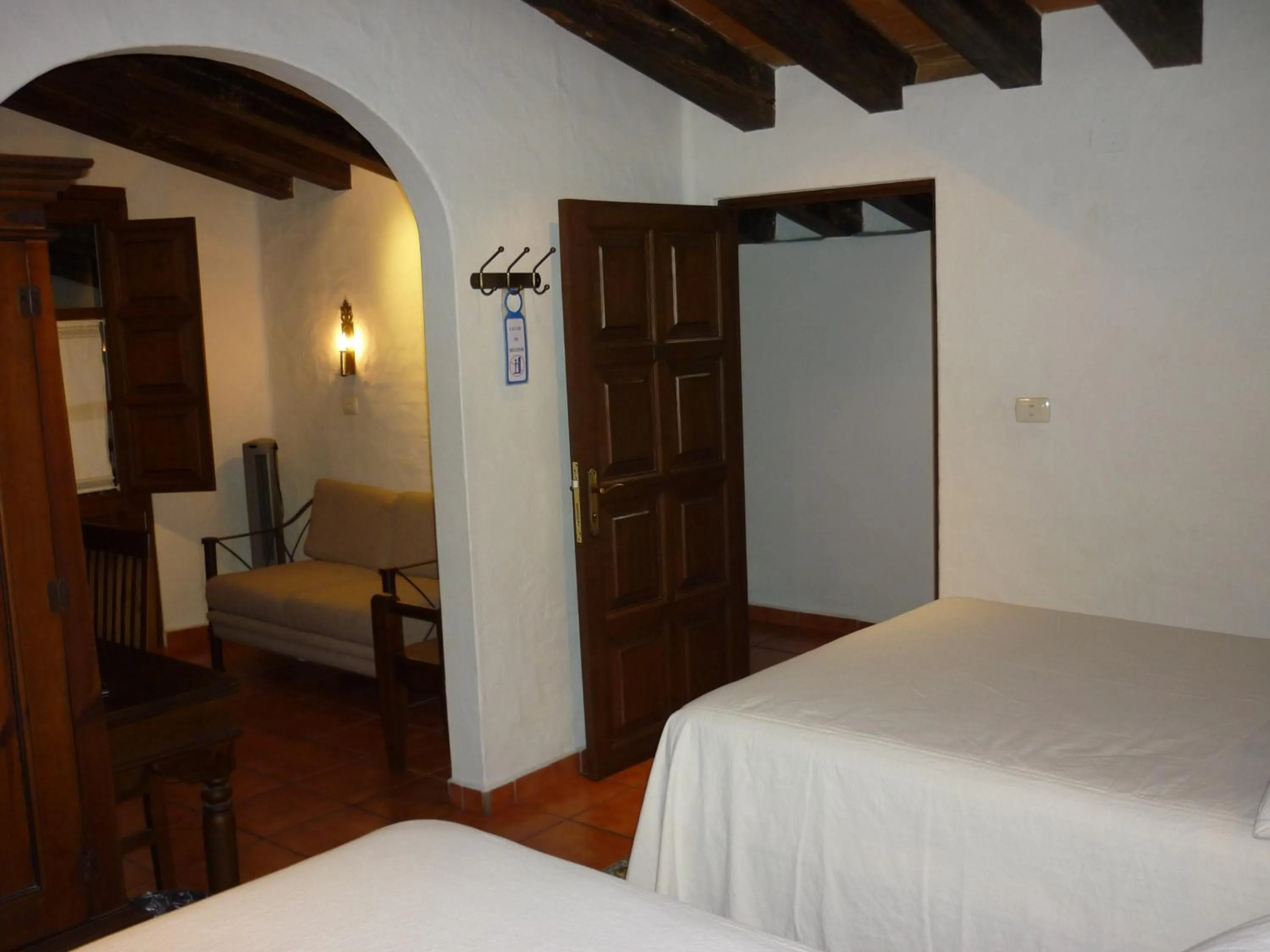 Bed in Meson del Alferez Coatepec