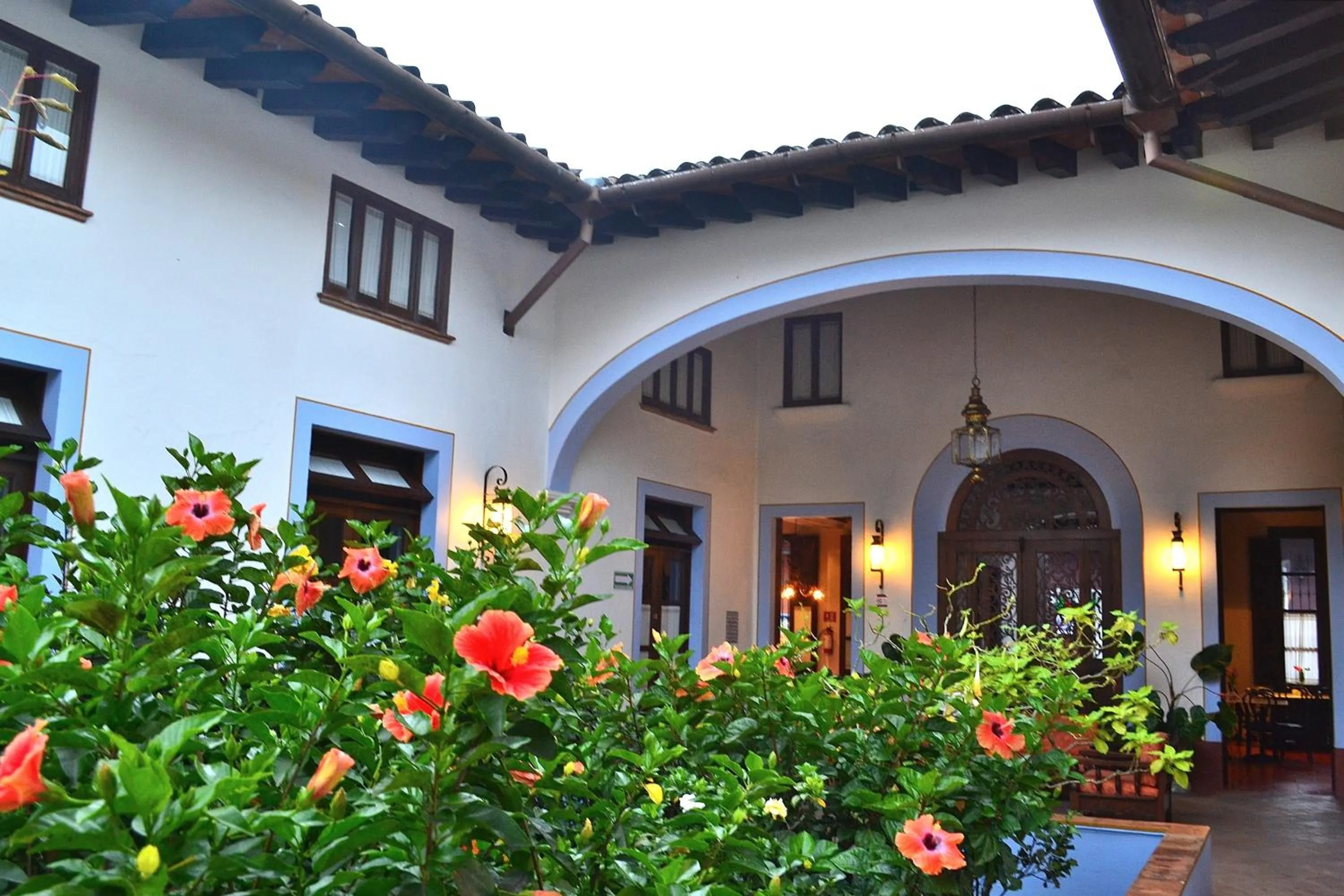 Garden in Meson del Alferez Coatepec