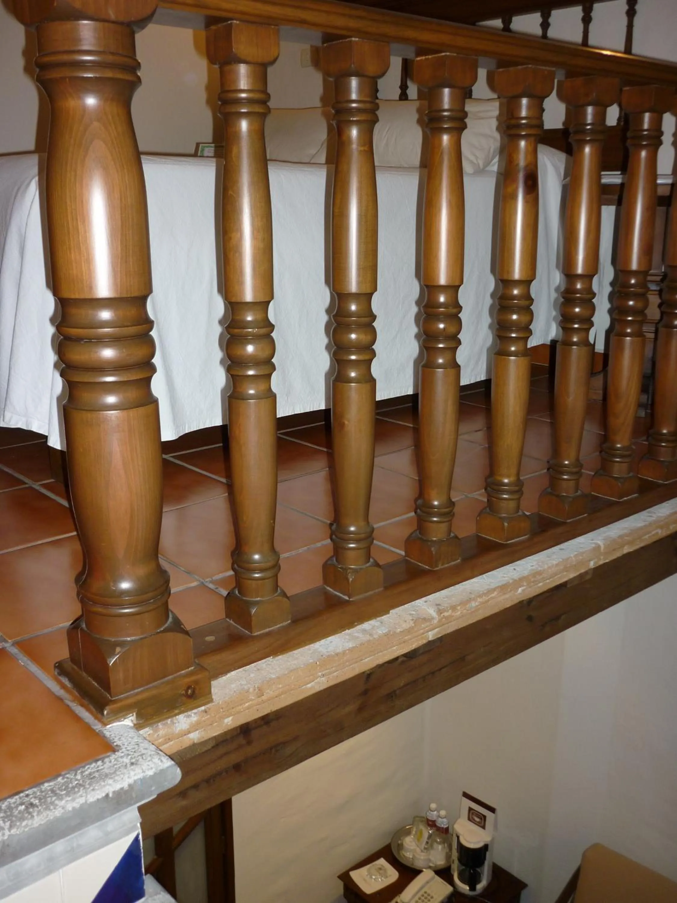 Bed in Meson del Alferez Coatepec