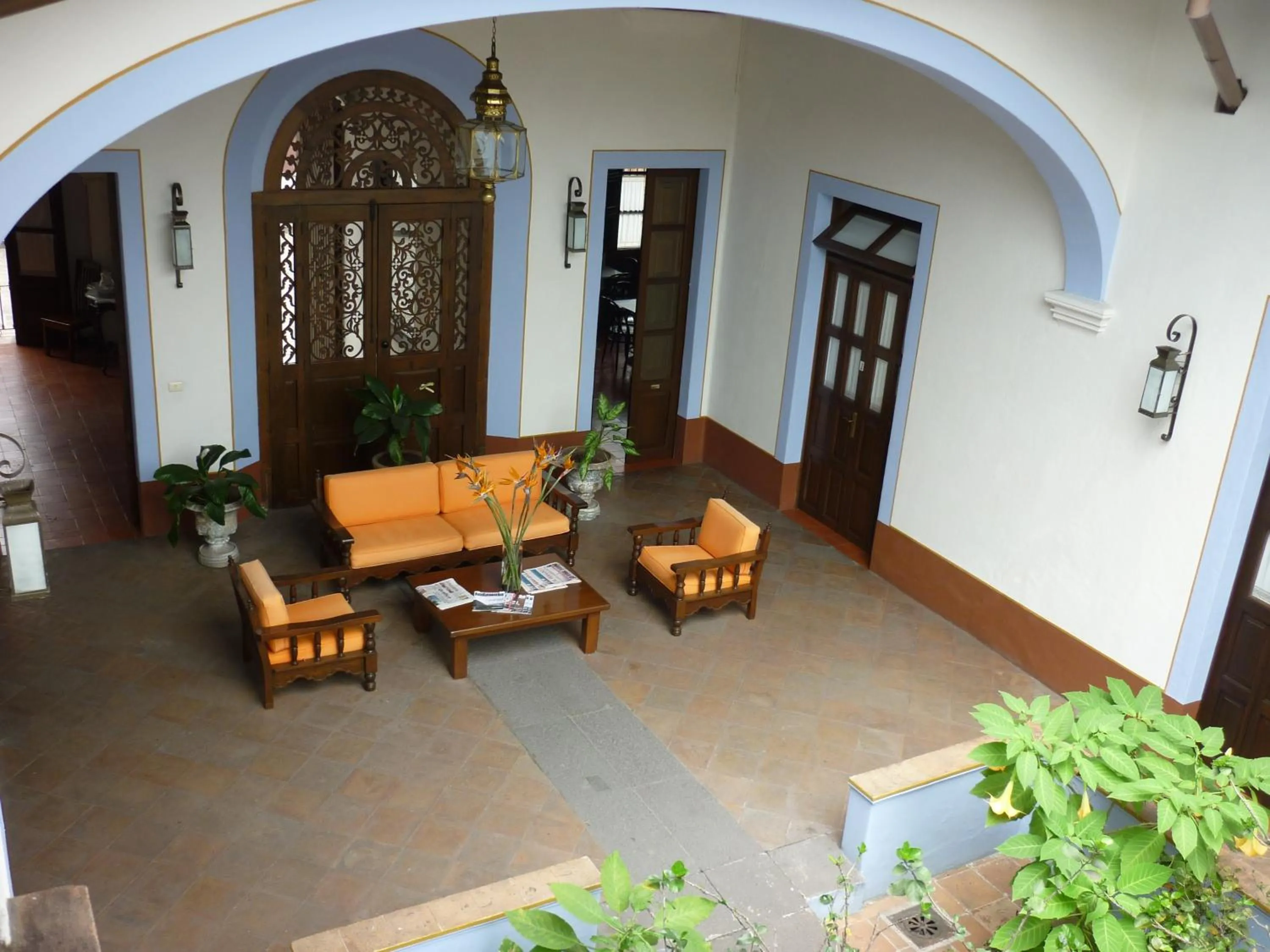 Seating area in Meson del Alferez Coatepec