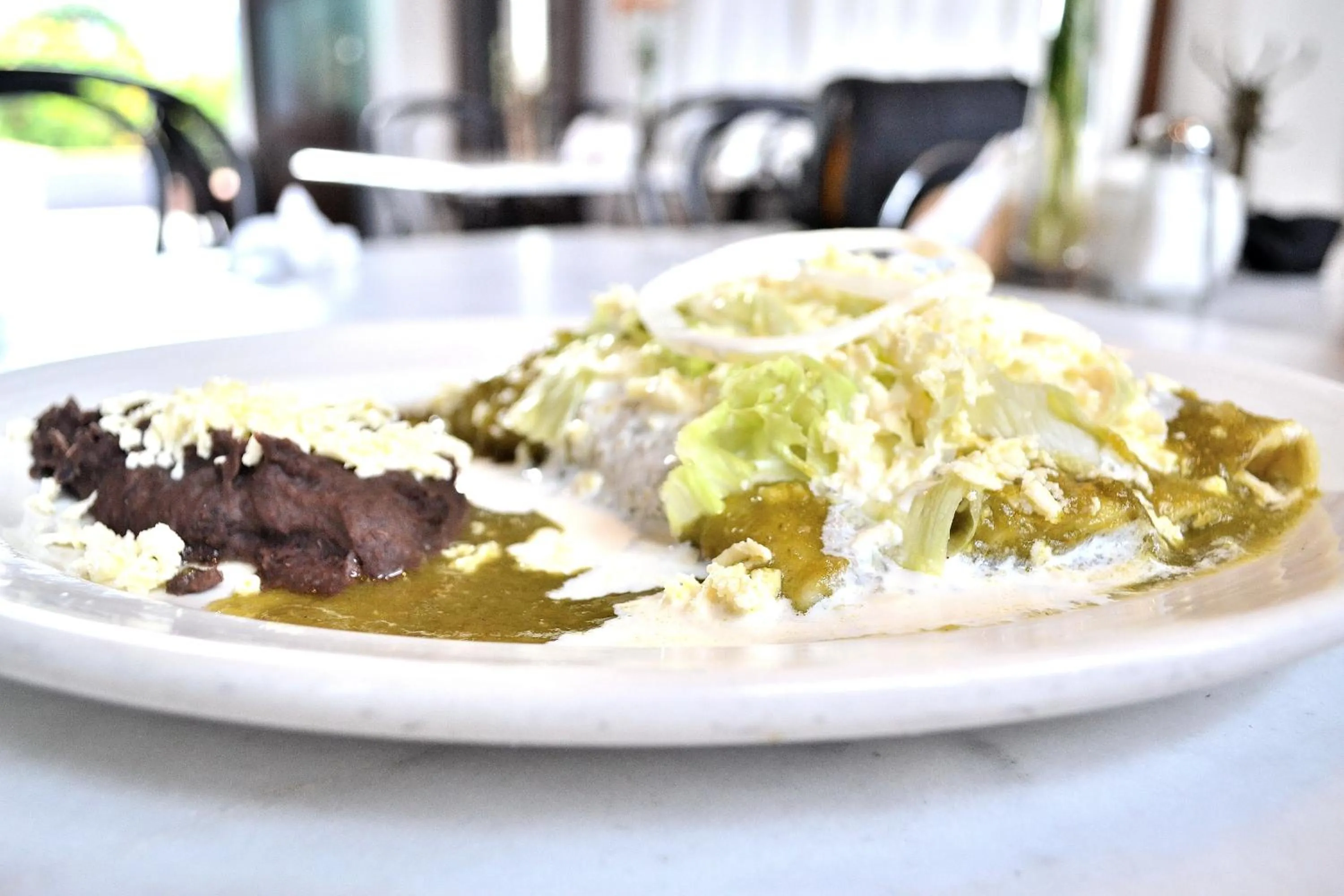 Breakfast in Meson del Alferez Coatepec