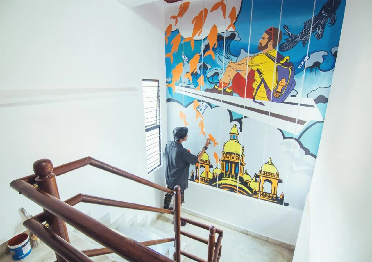 People in Zostel Mysore