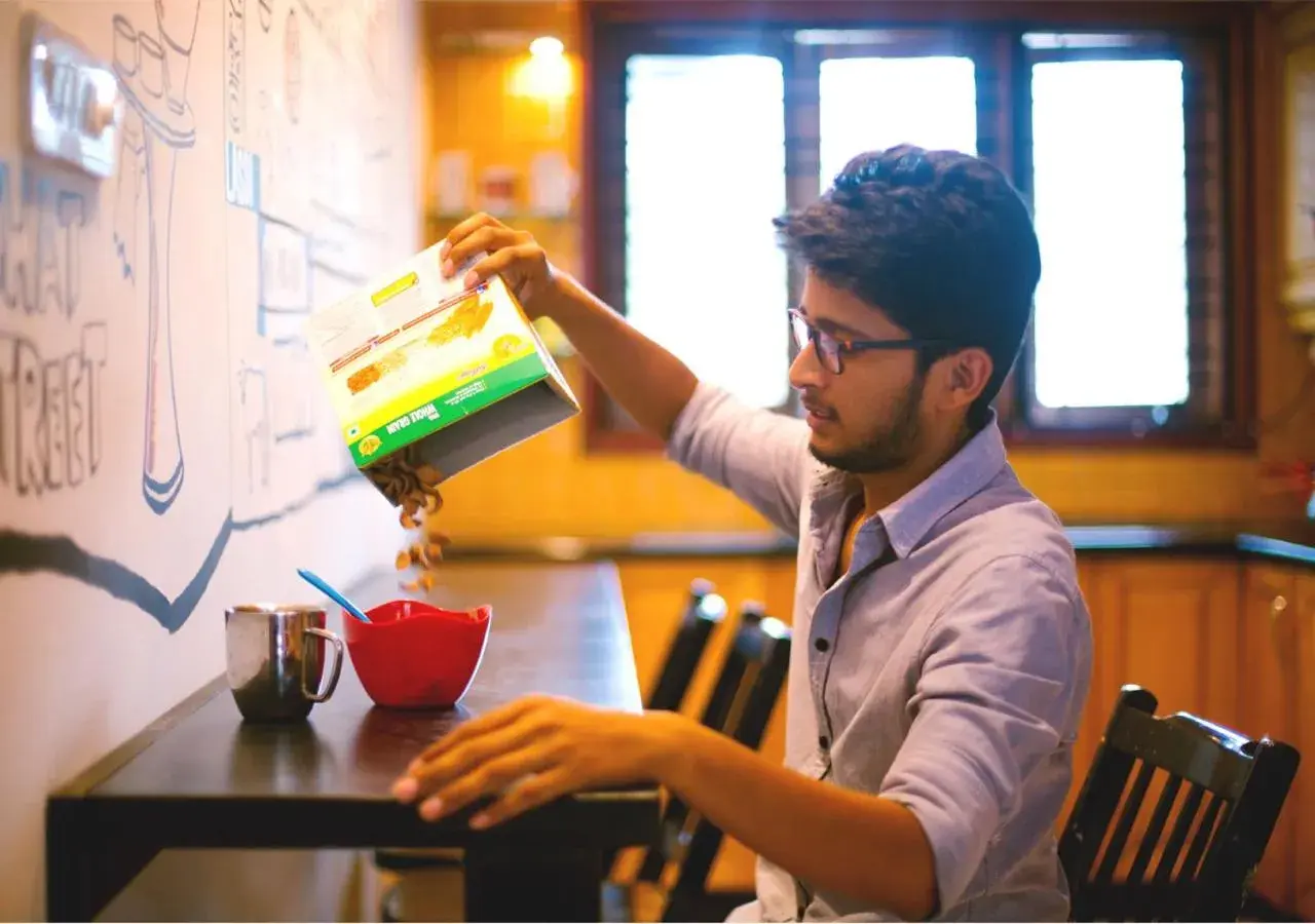 Restaurant/places to eat in Zostel Mysore Restaurant/places to eat in Zostel Mysore