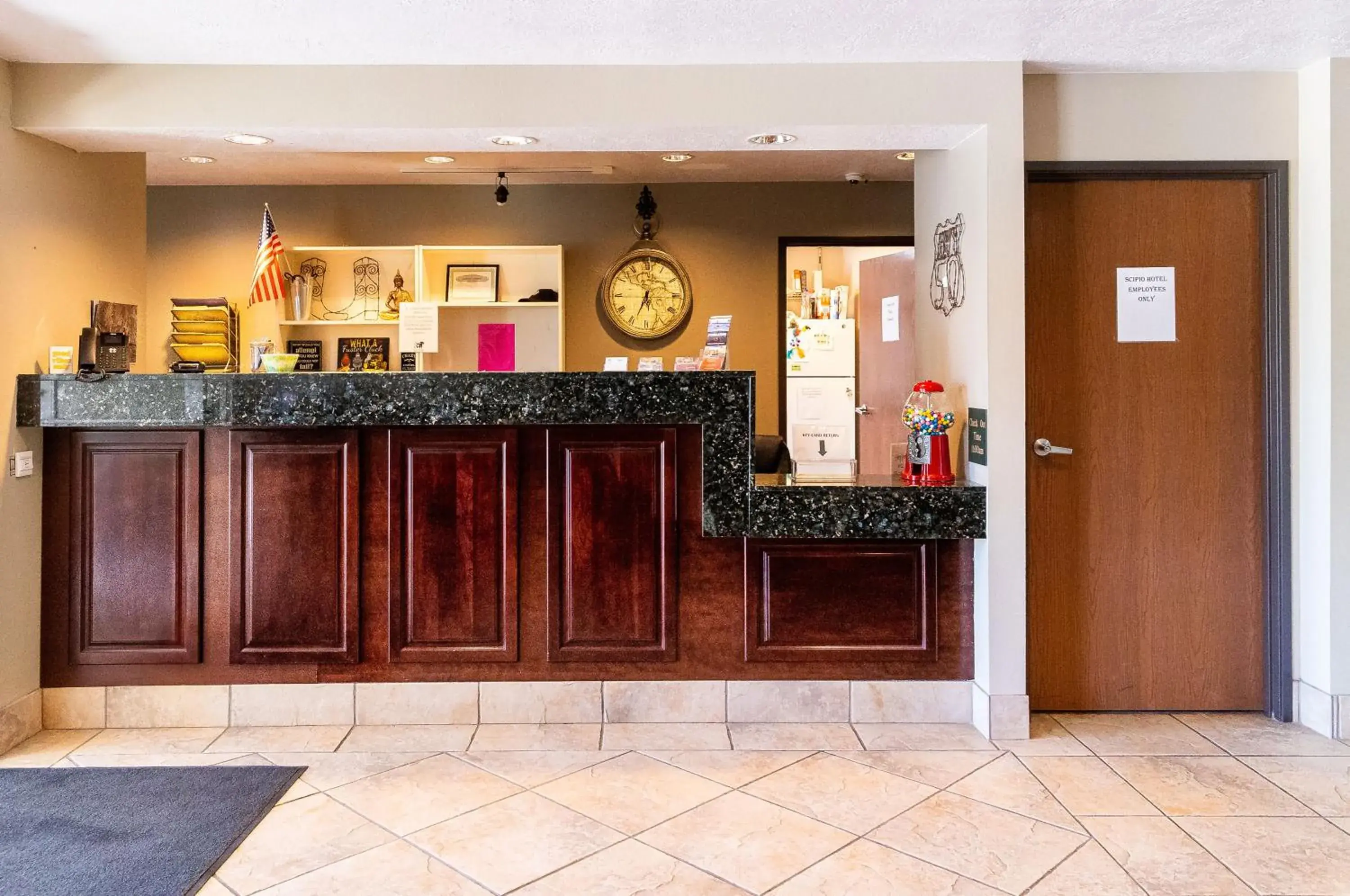 Lobby or reception in Scipio Hotel Lobby or reception in Scipio Hotel