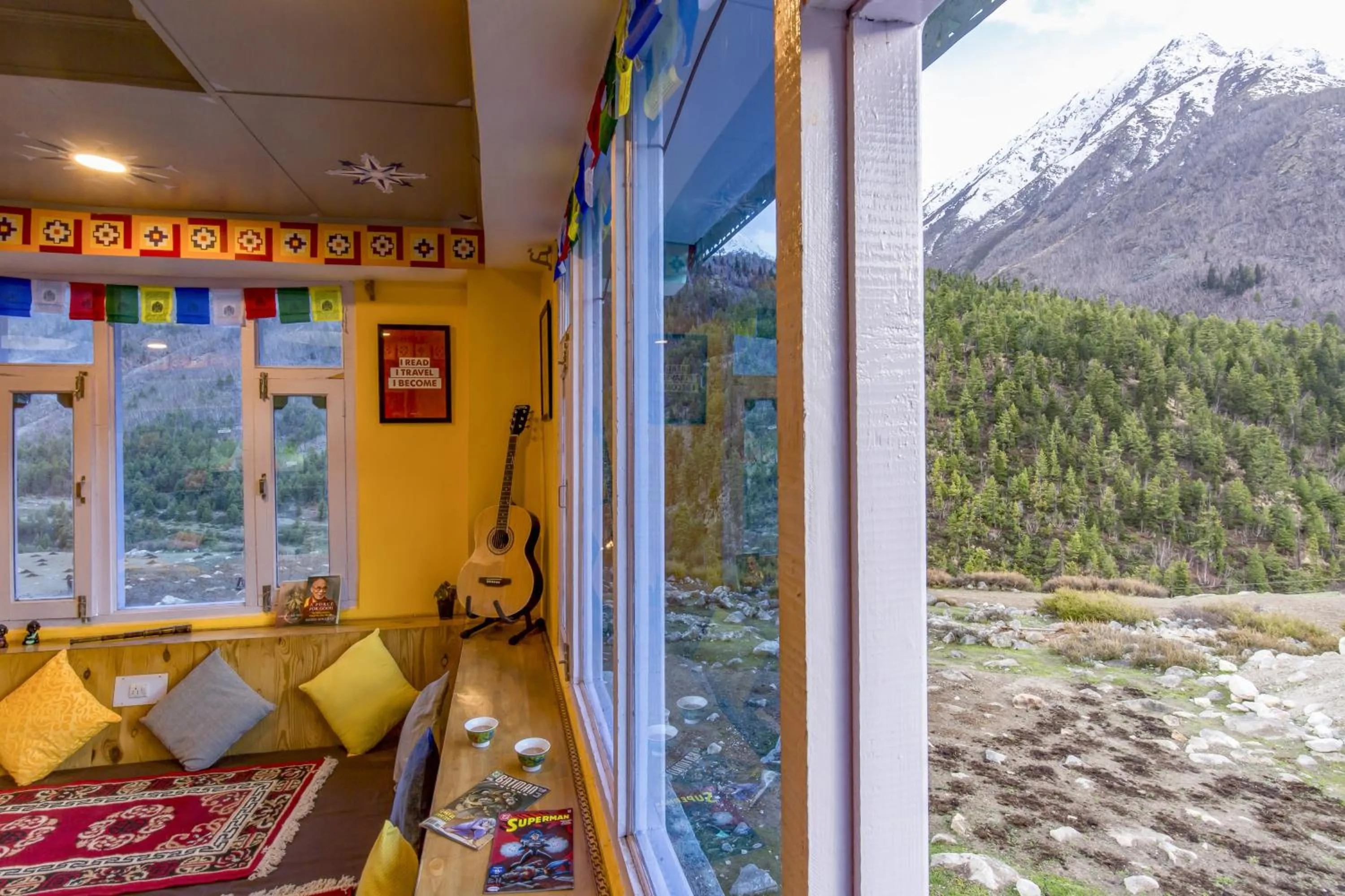 Natural landscape in Zostel Chitkul