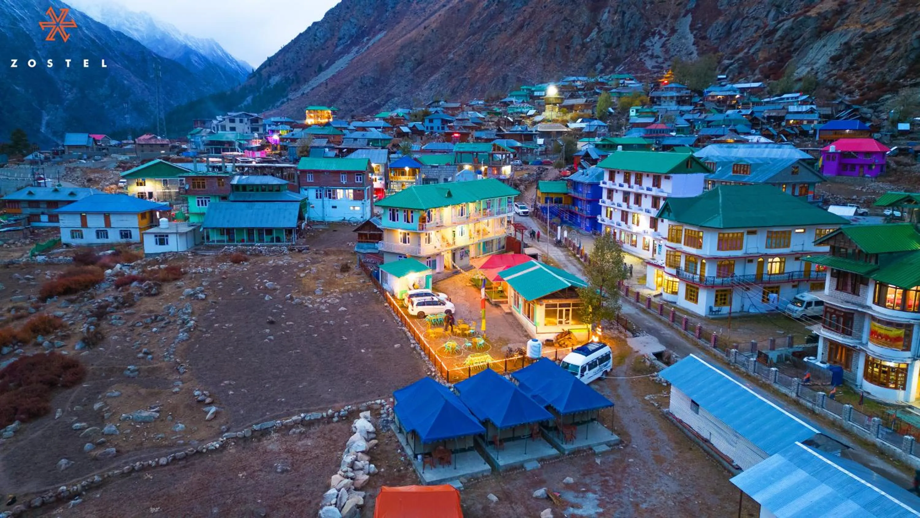 Property building in Zostel Chitkul