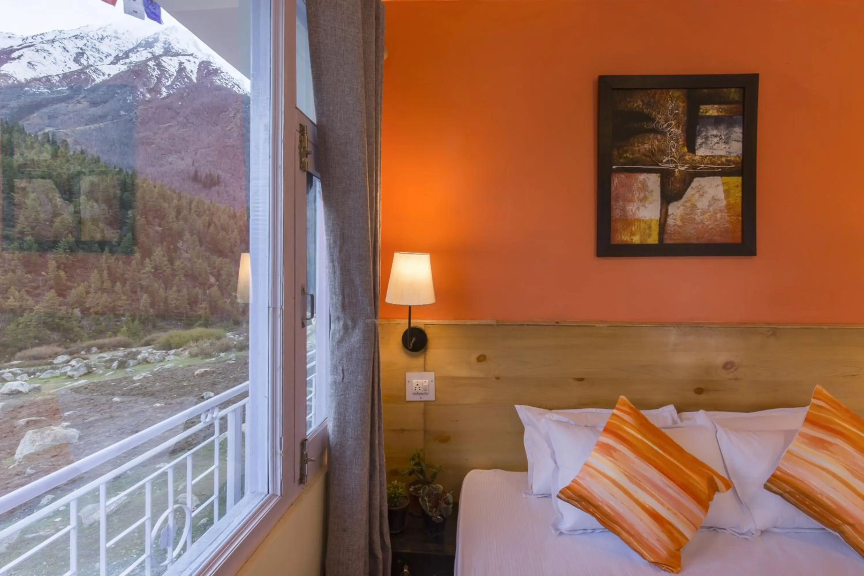 Natural landscape in Zostel Chitkul