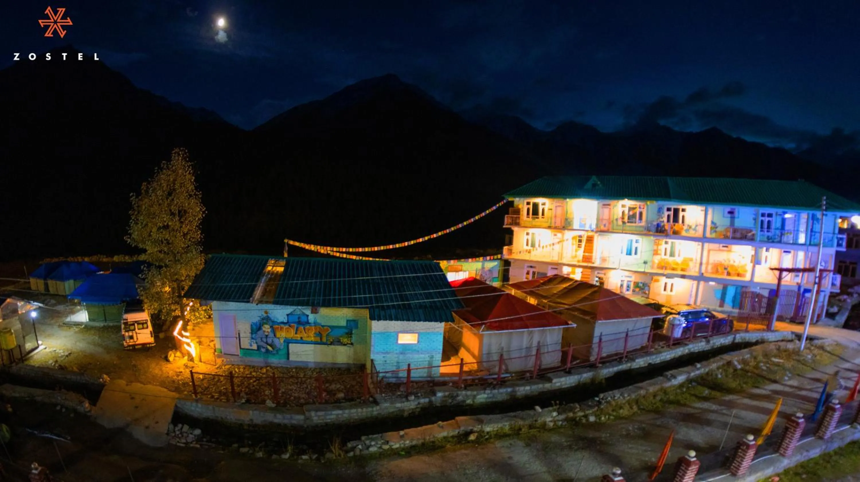 Property building in Zostel Chitkul