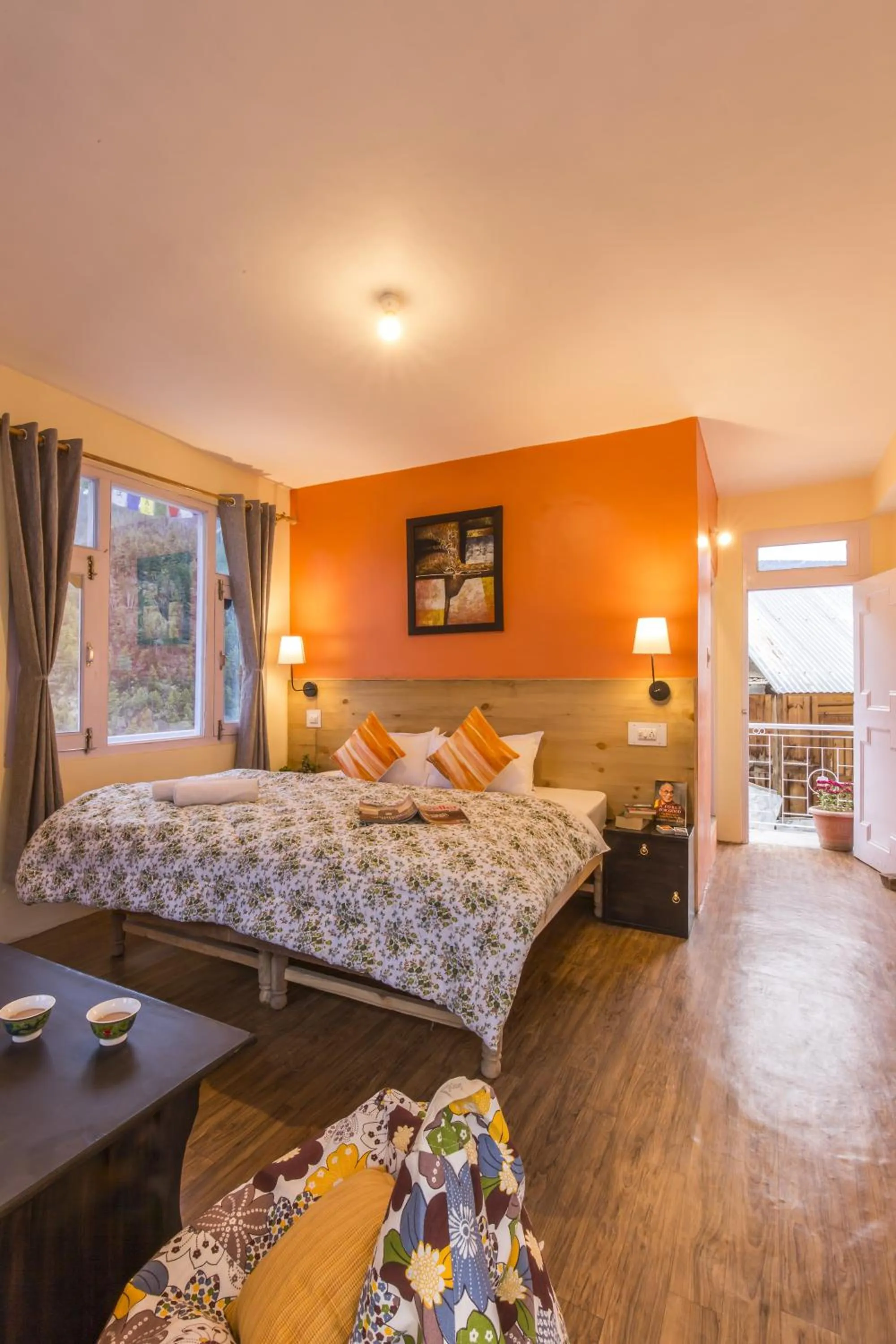 Natural landscape in Zostel Chitkul