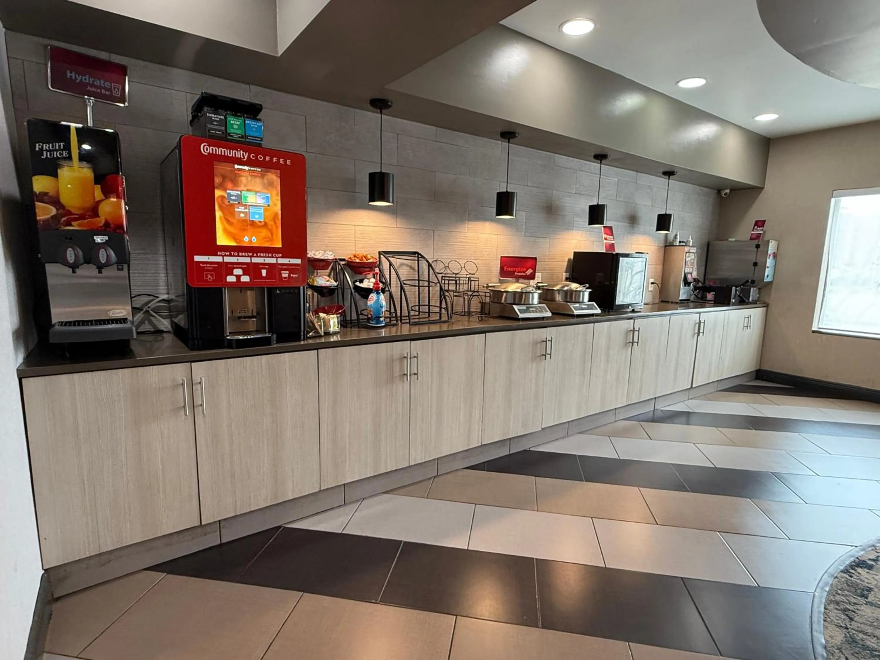 Breakfast in Best Western Plus Jackson Downtown Coliseum