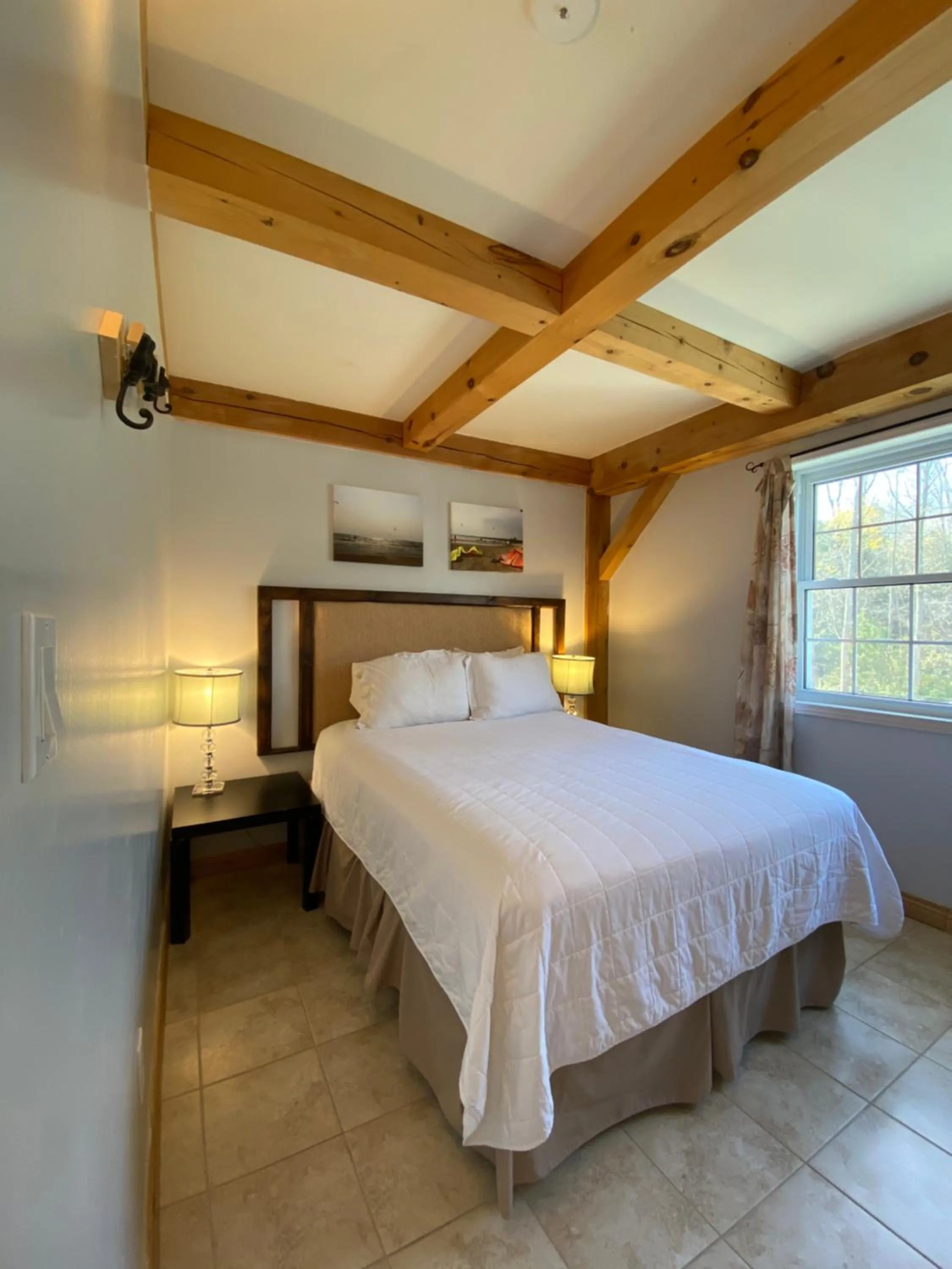 Bed in Timber House Resort