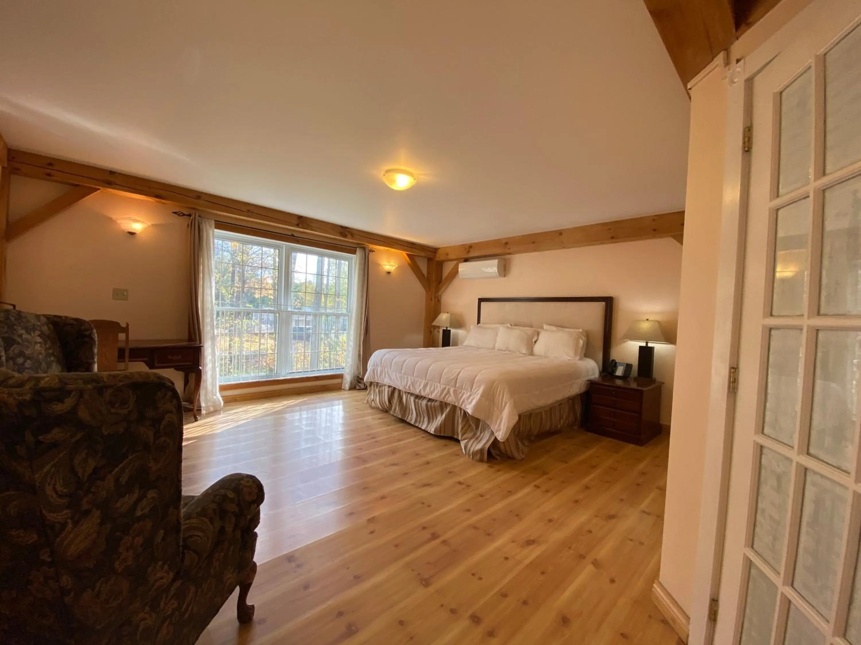 Bed in Timber House Resort