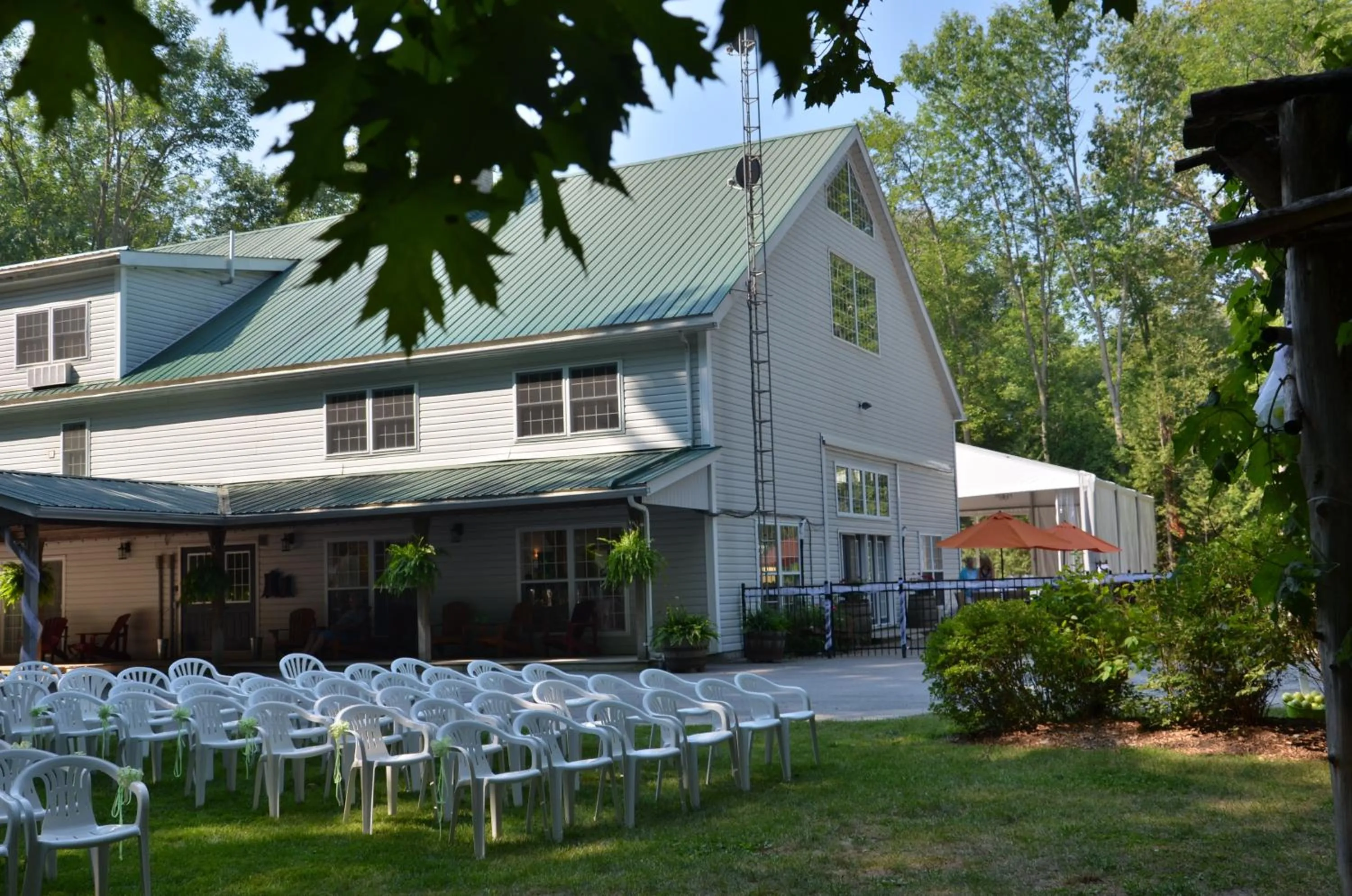 Patio in Timber House Resort