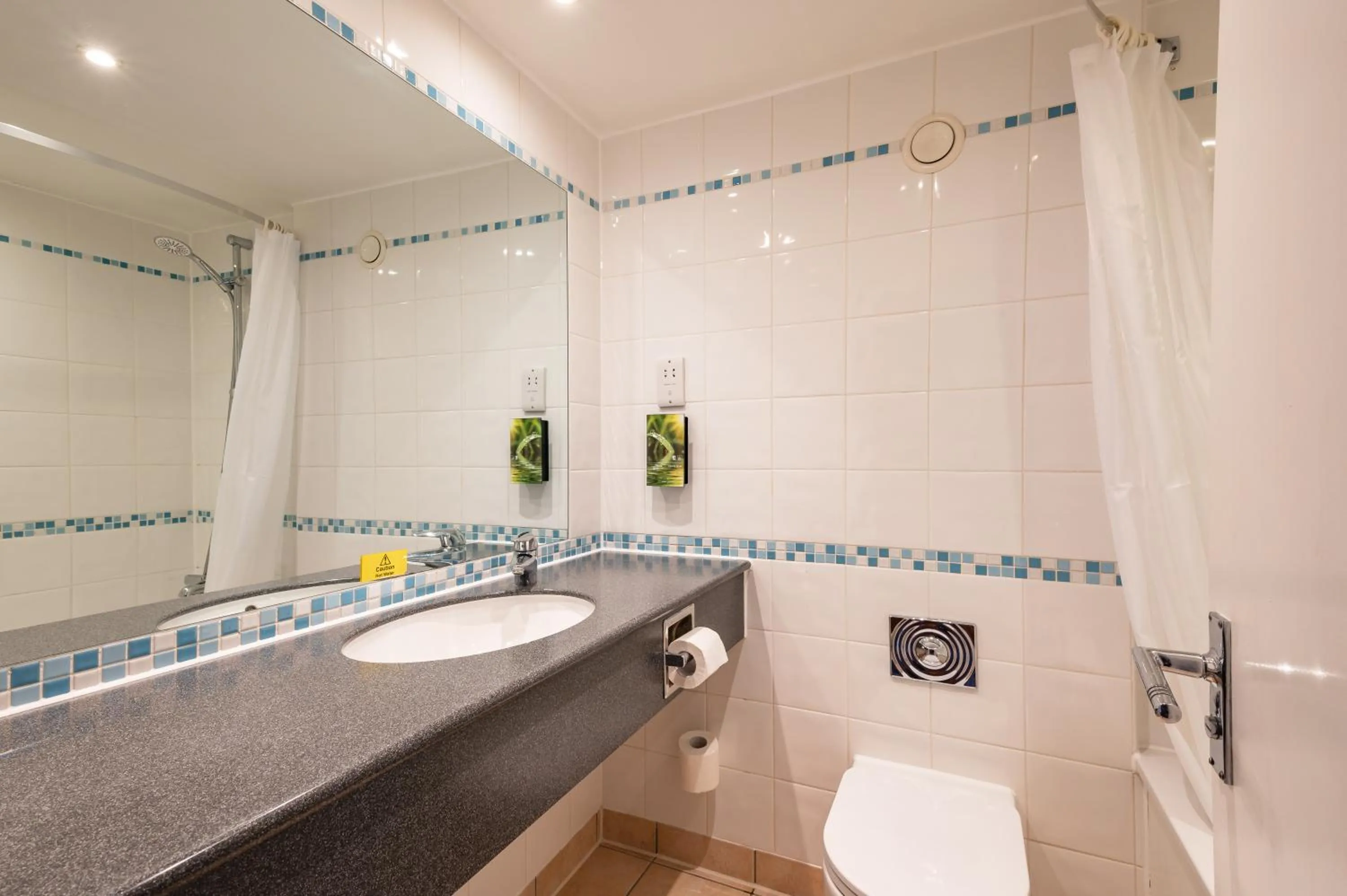 Bathroom in Milestone Peterborough Hotel A1M, Sure Hotel Collection by Best Western
