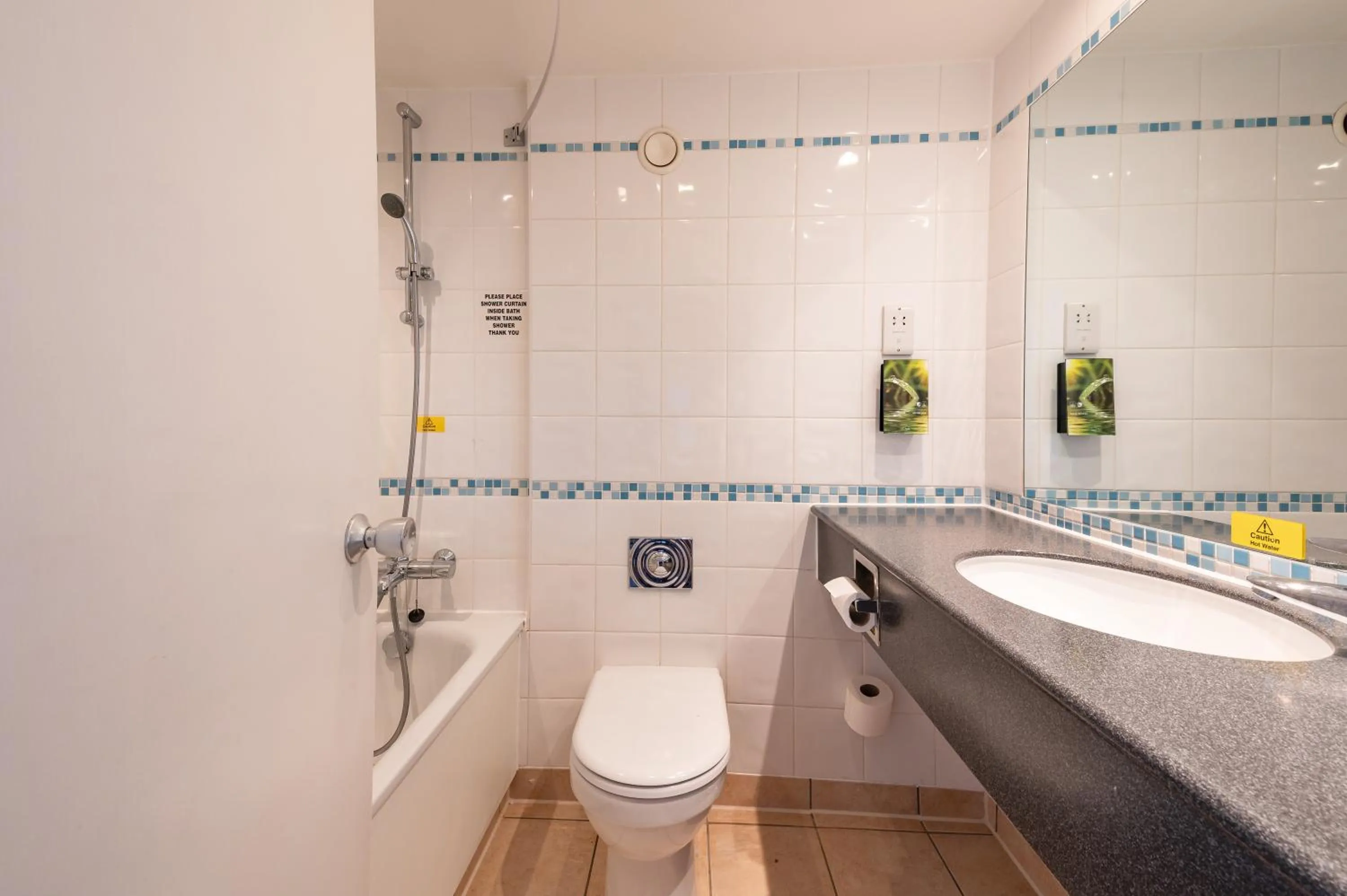 Bathroom in Milestone Peterborough Hotel A1M, Sure Hotel Collection by Best Western