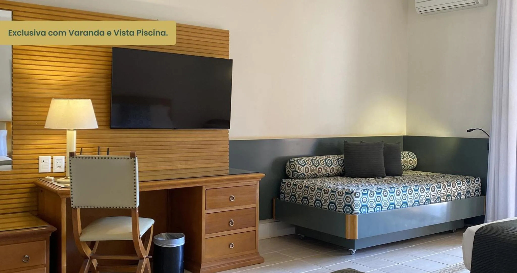 Bed in Hotel JP Ribeirão Preto Resort & Convenções by Nacional Inn