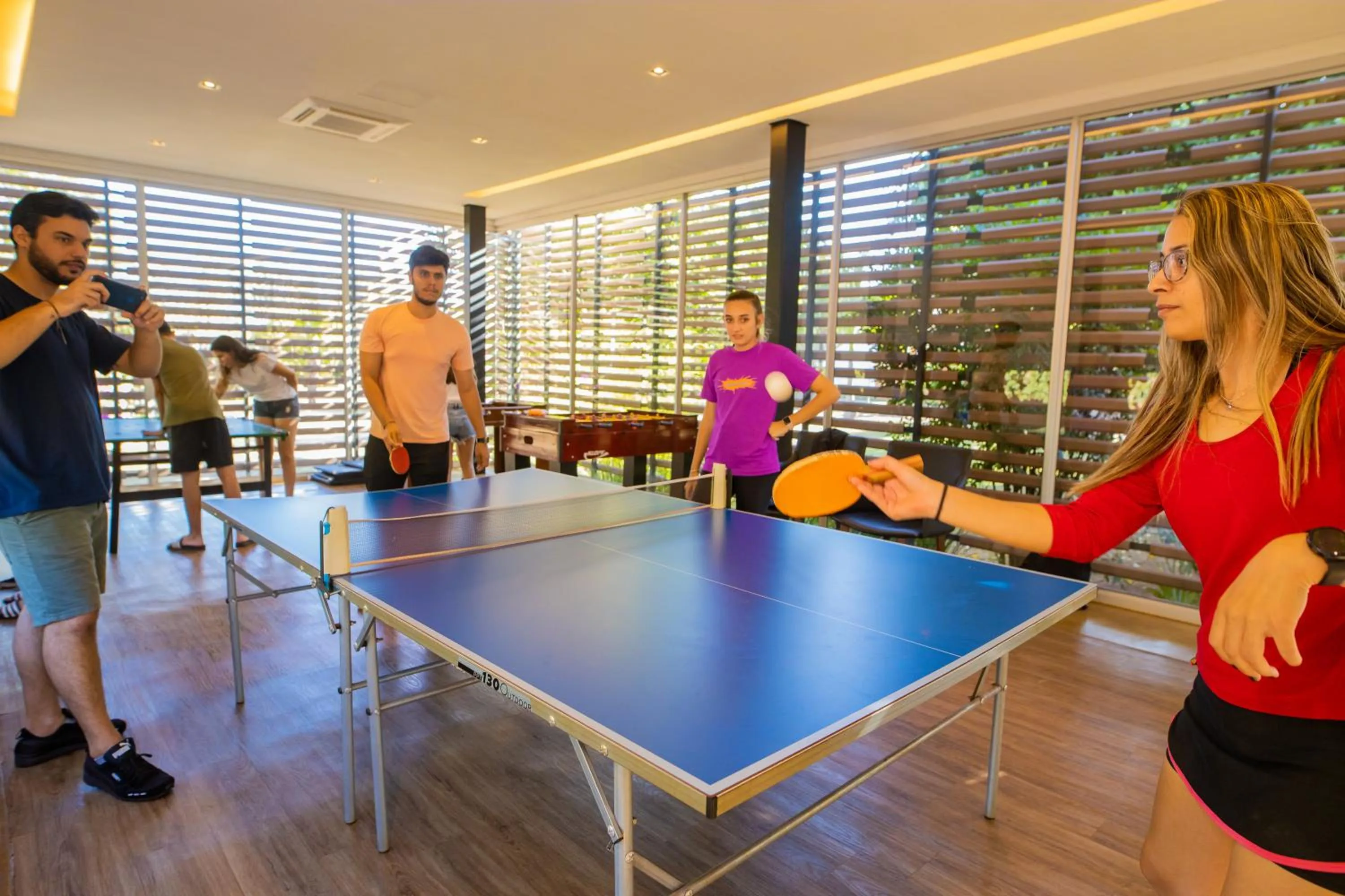 Game Room in Hotel JP Ribeirão Preto Resort & Convenções by Nacional Inn