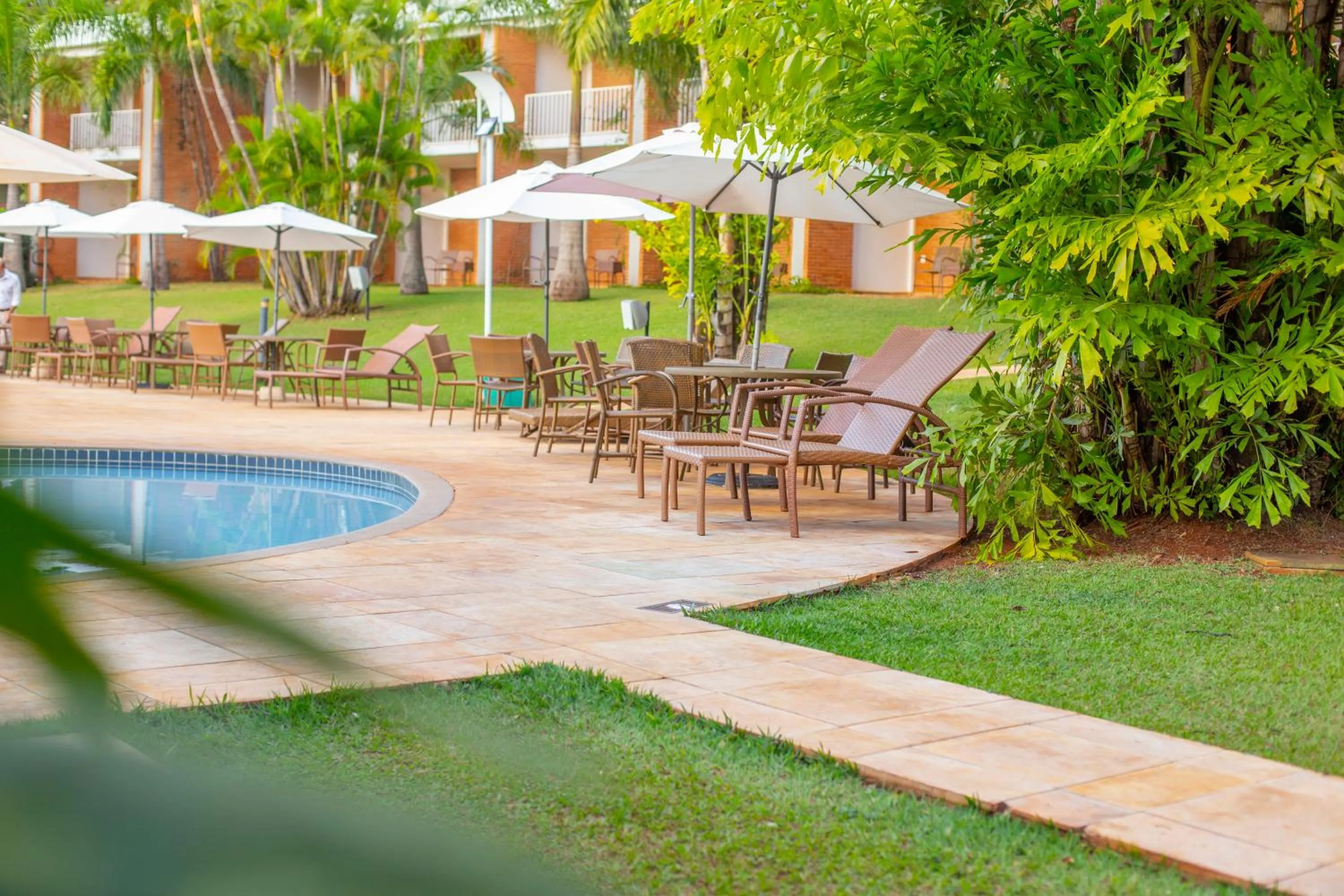 Garden in Hotel JP Ribeirão Preto Resort & Convenções by Nacional Inn