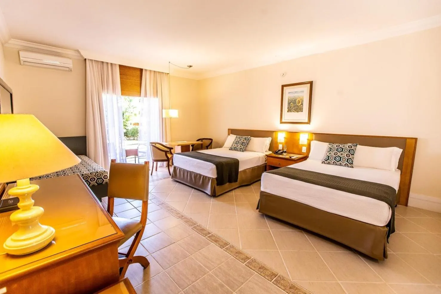 Super Deluxe with Two Double Beds in Hotel JP Ribeirão Preto Resort & Convenções by Nacional Inn