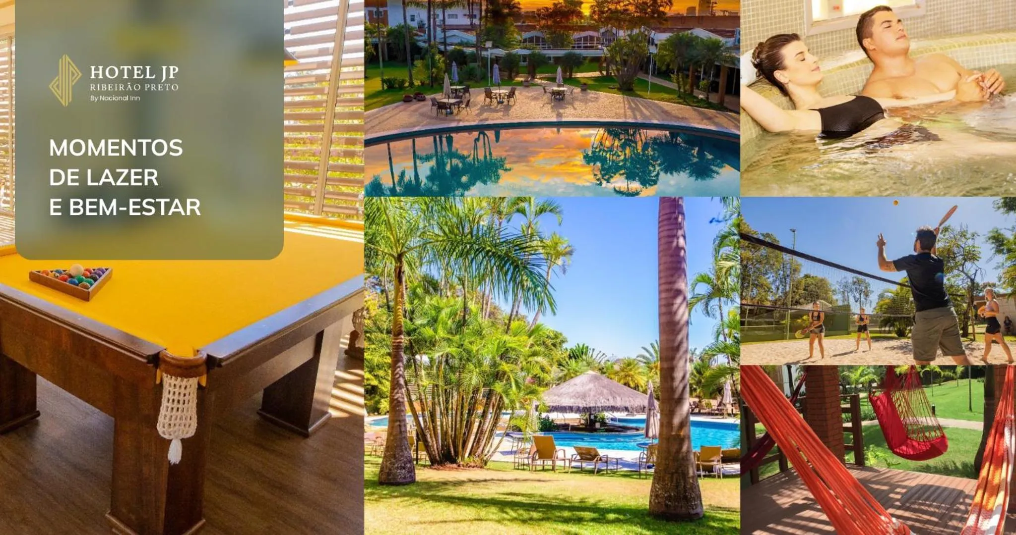 Area and facilities in Hotel JP Ribeirão Preto Resort & Convenções by Nacional Inn