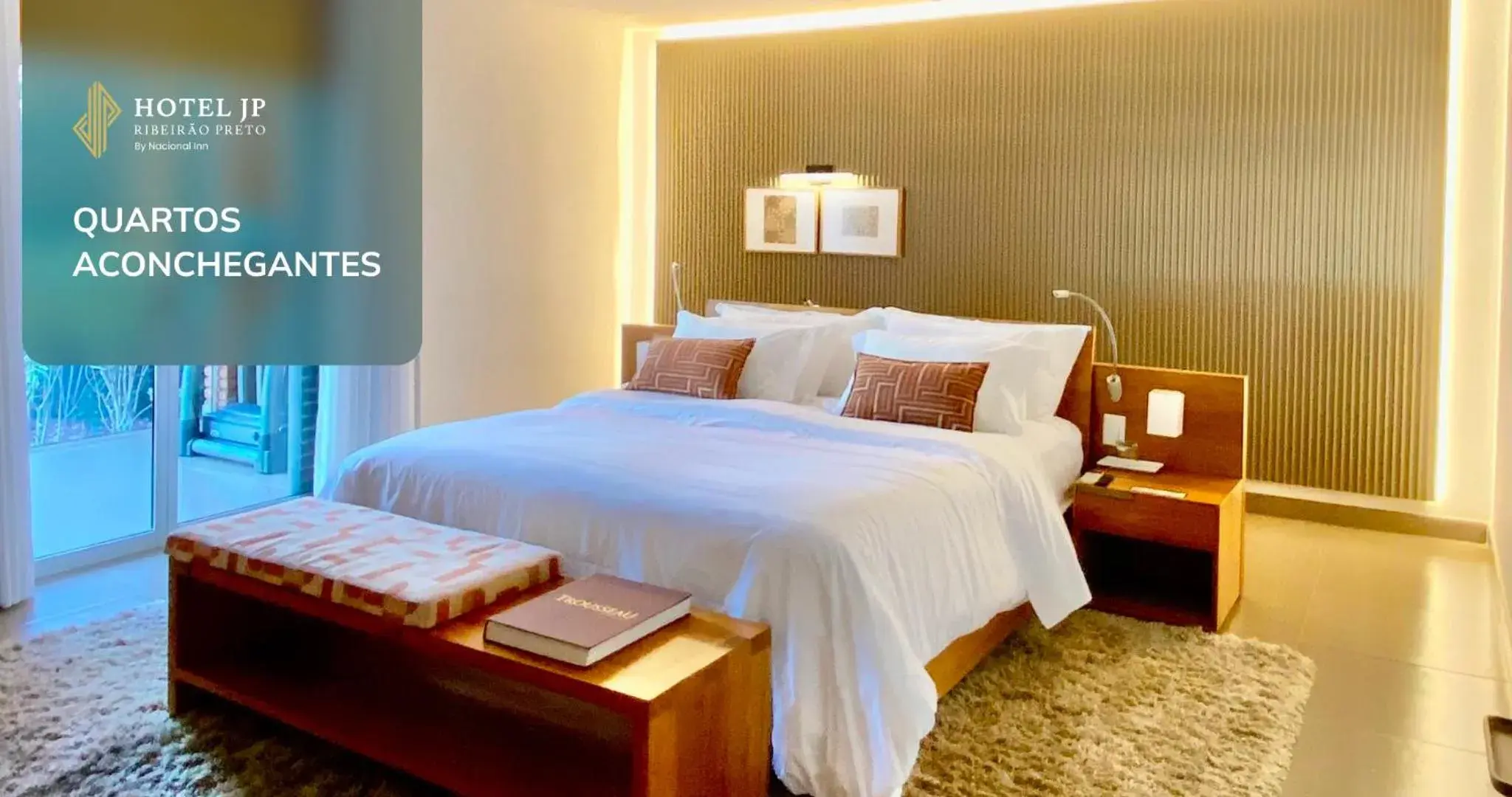 Bedroom, Bed in Hotel JP Ribeirão Preto Resort & Convenções by Nacional Inn Bedroom, Bed in Hotel JP Ribeirão Preto Resort & Convenções by Nacional Inn