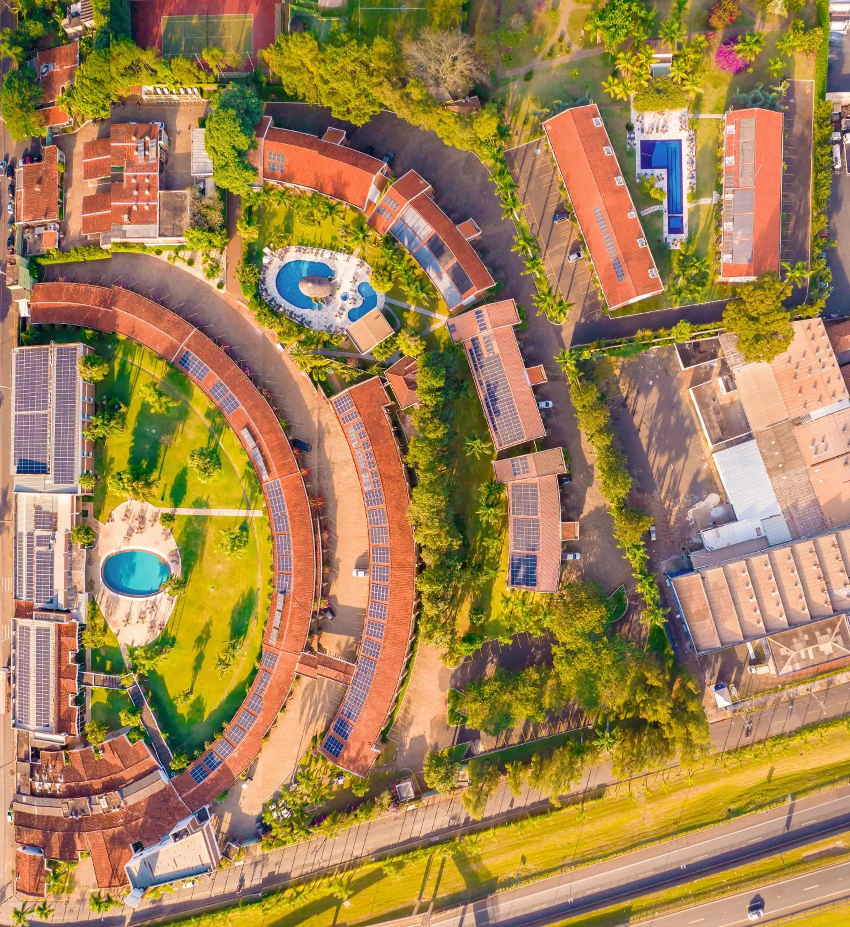 Bird's eye view in Hotel JP Ribeirão Preto Resort & Convenções by Nacional Inn