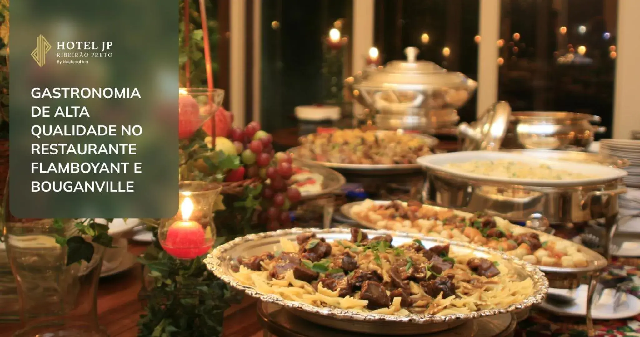 Food and drinks in Hotel JP Ribeirão Preto Resort & Convenções by Nacional Inn Food and drinks in Hotel JP Ribeirão Preto Resort & Convenções by Nacional Inn