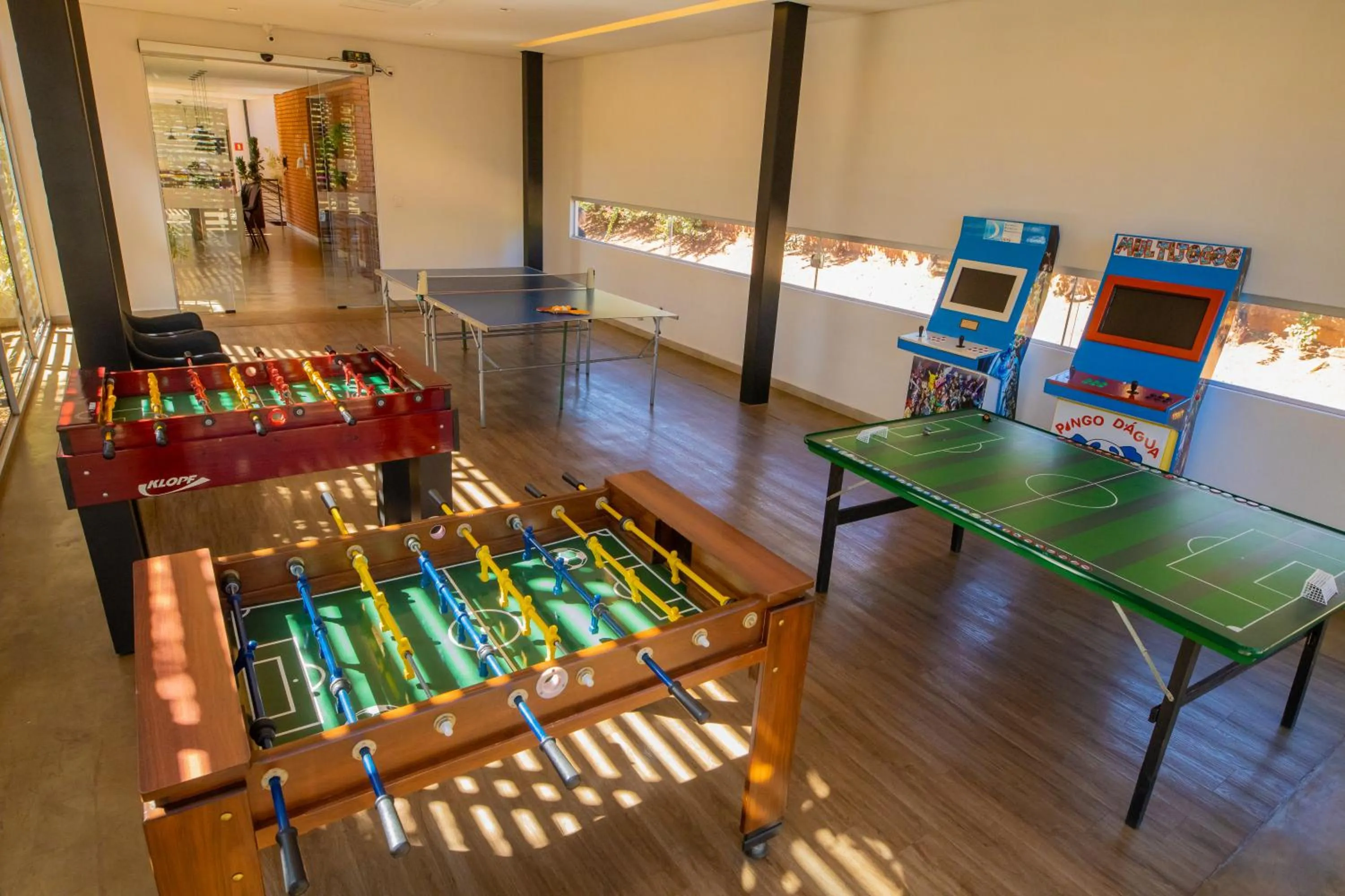 Game Room in Hotel JP Ribeirão Preto Resort & Convenções by Nacional Inn