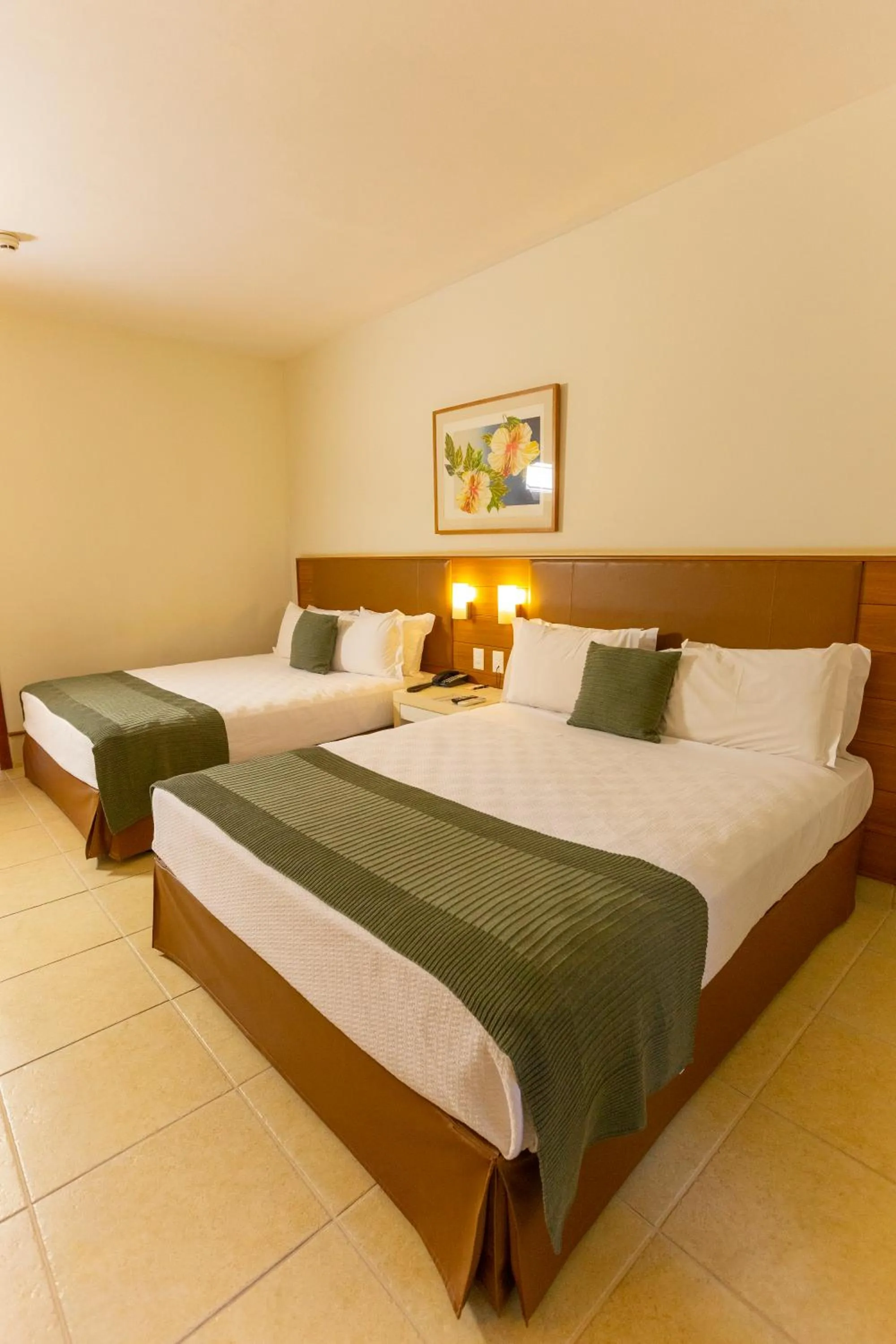 Bed in Hotel JP Ribeirão Preto Resort & Convenções by Nacional Inn