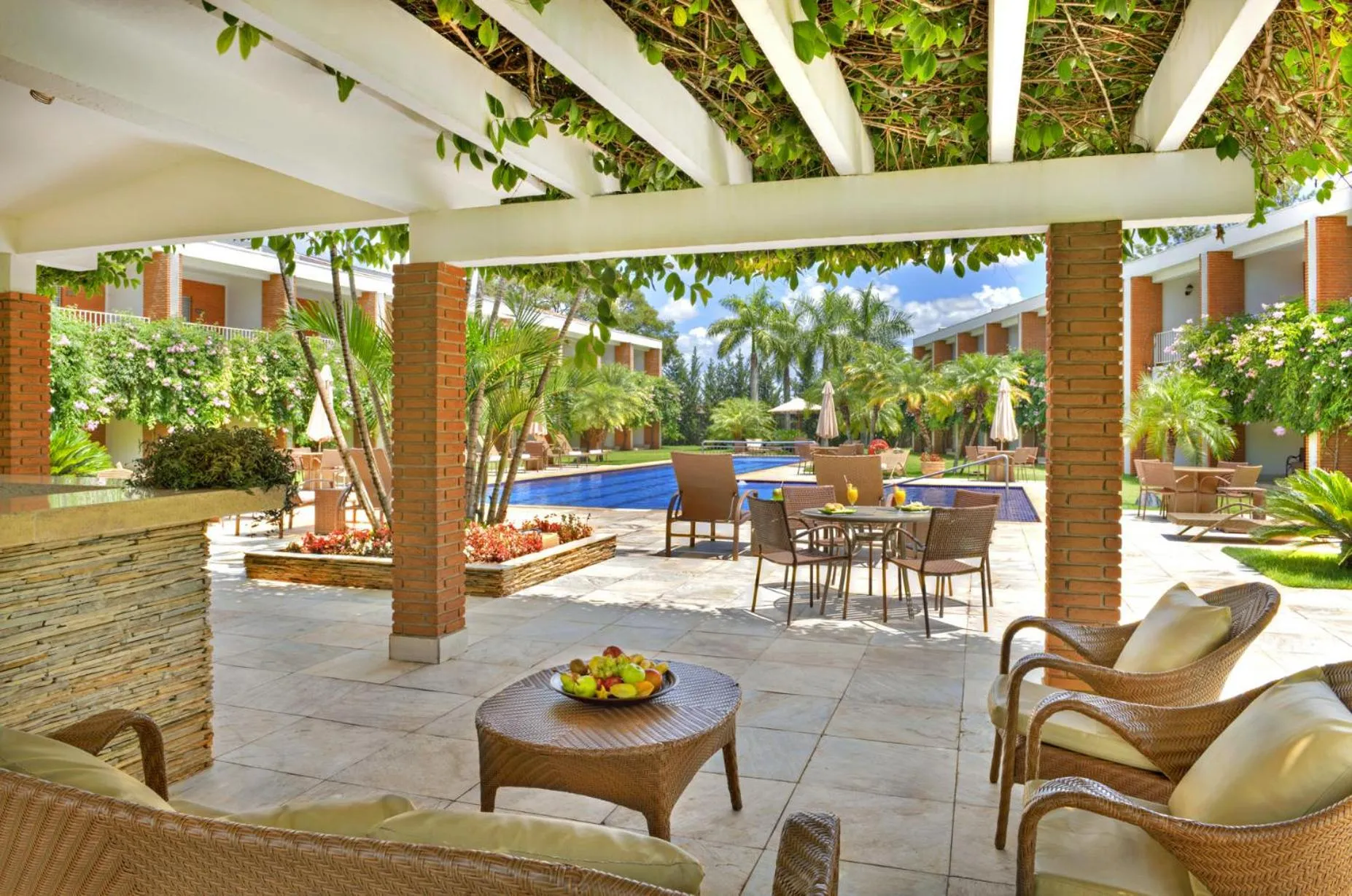 Balcony/Terrace in Hotel JP Ribeirão Preto Resort & Convenções by Nacional Inn