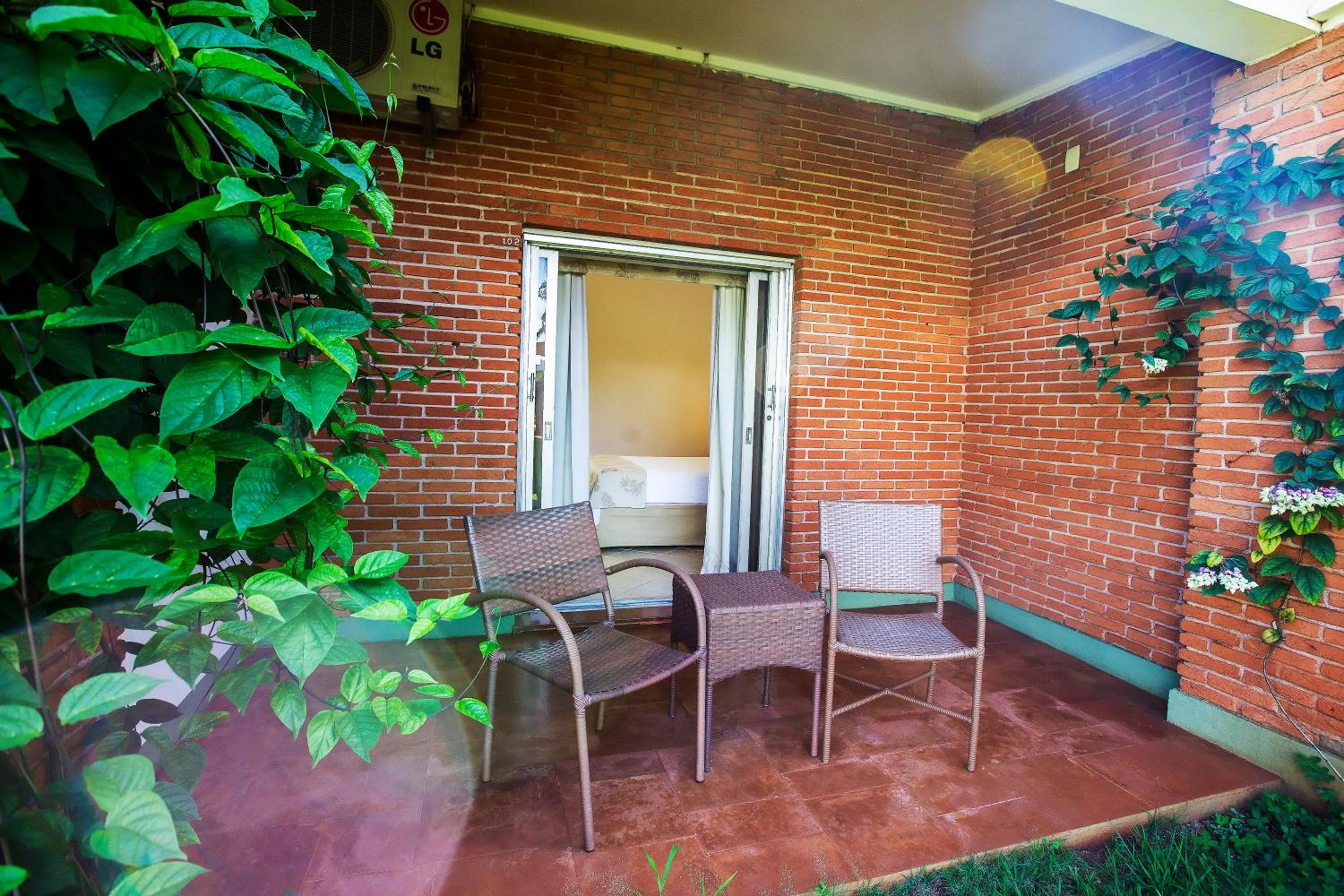 Patio in Hotel JP Ribeirão Preto Resort & Convenções by Nacional Inn