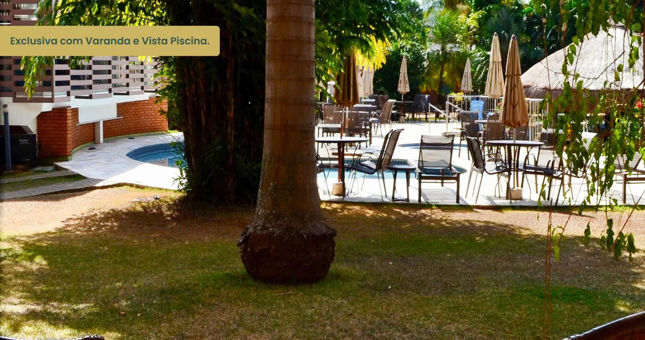 Garden in Hotel JP Ribeirão Preto Resort & Convenções by Nacional Inn