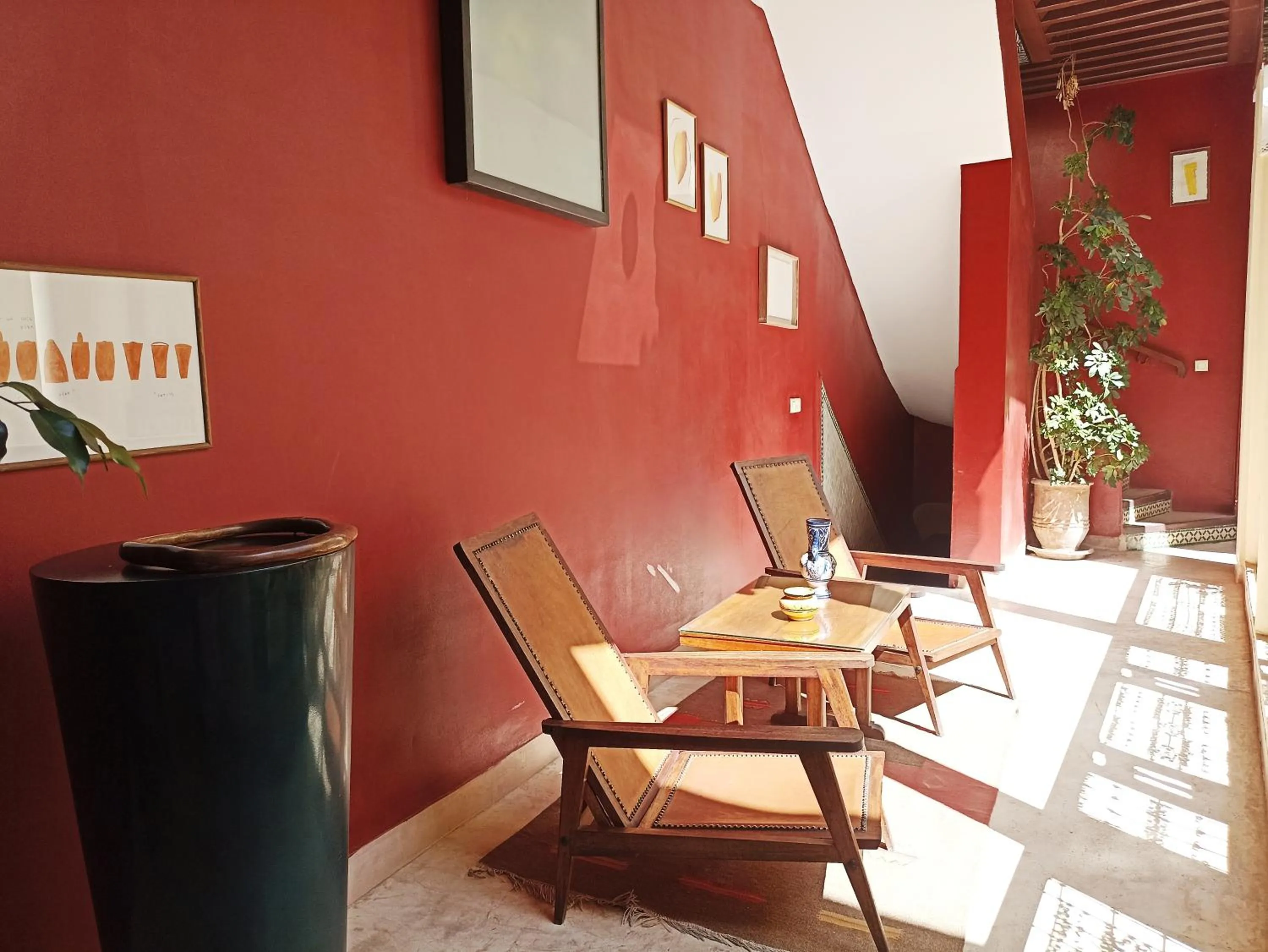 Seating area in Dar Taliwint