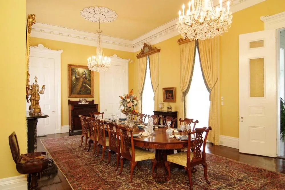 Dining area in Nottoway Plantation and Resort