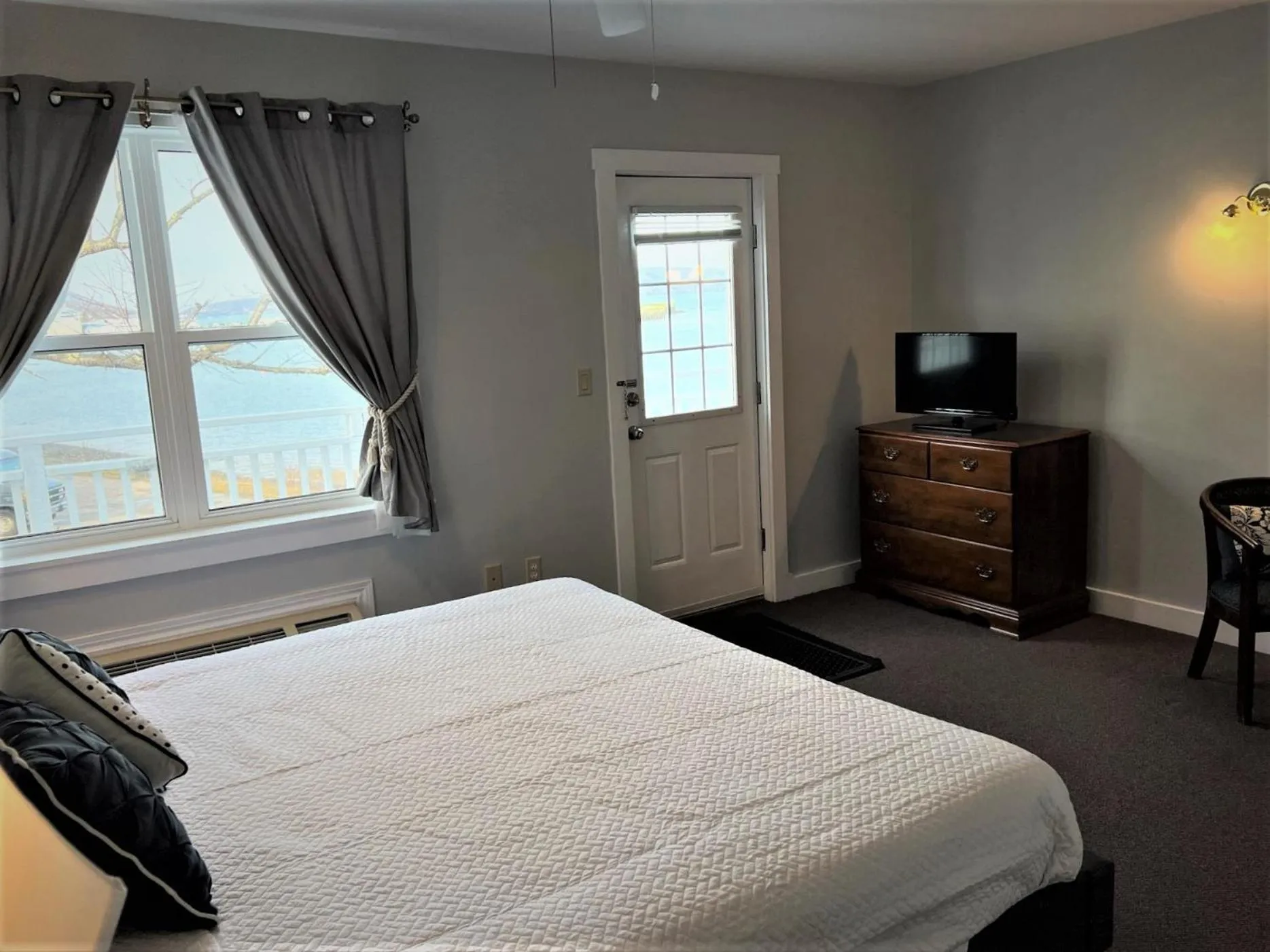 Bed in Come from Away B&B