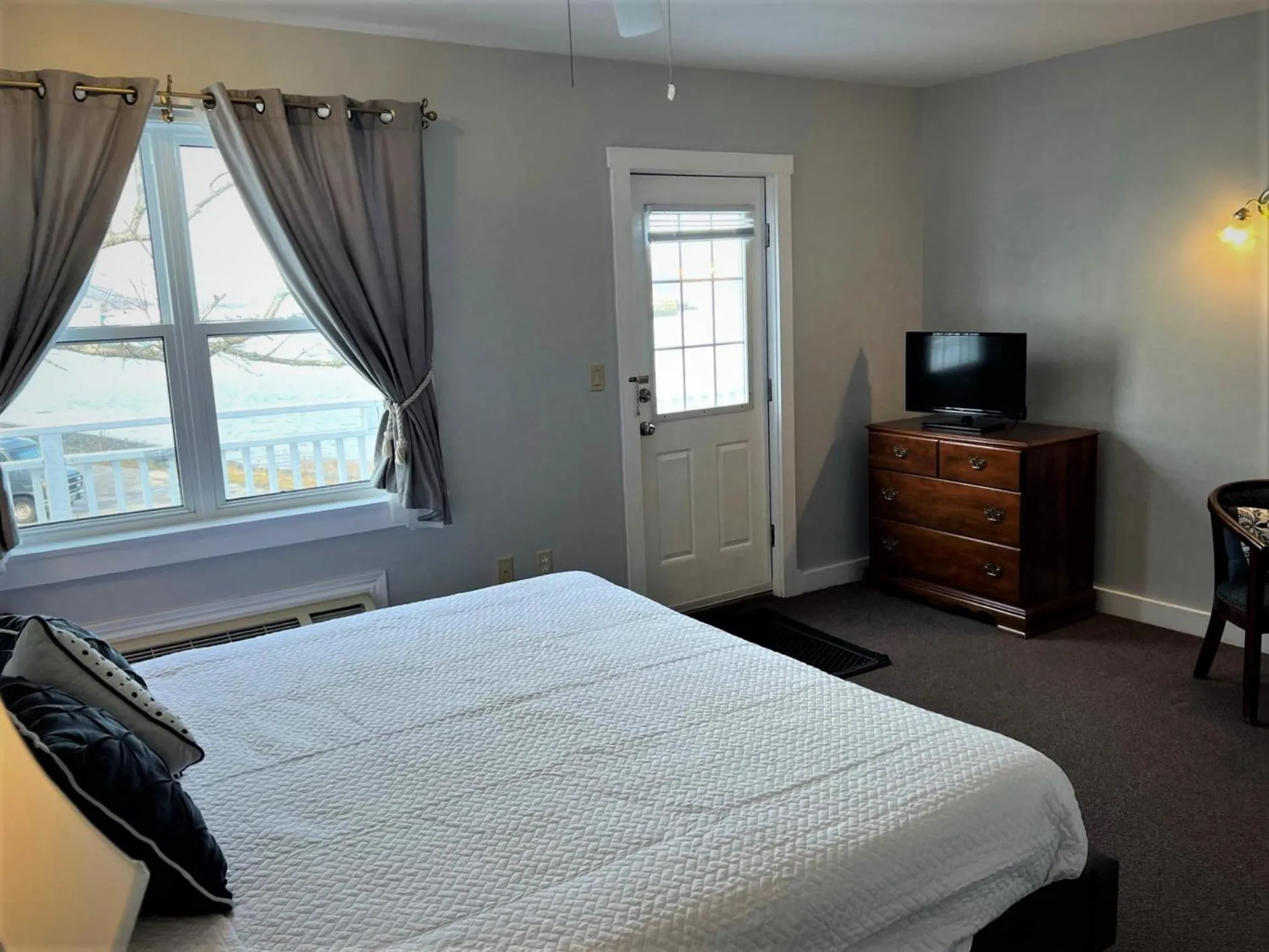 Bed in Come from Away B&B