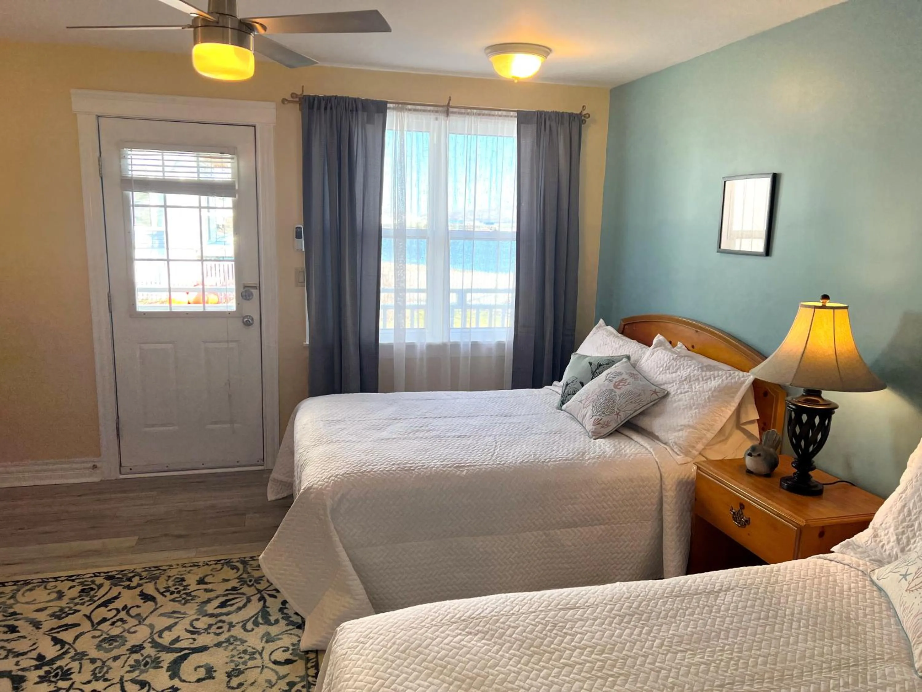 Bed in Come from Away B&B