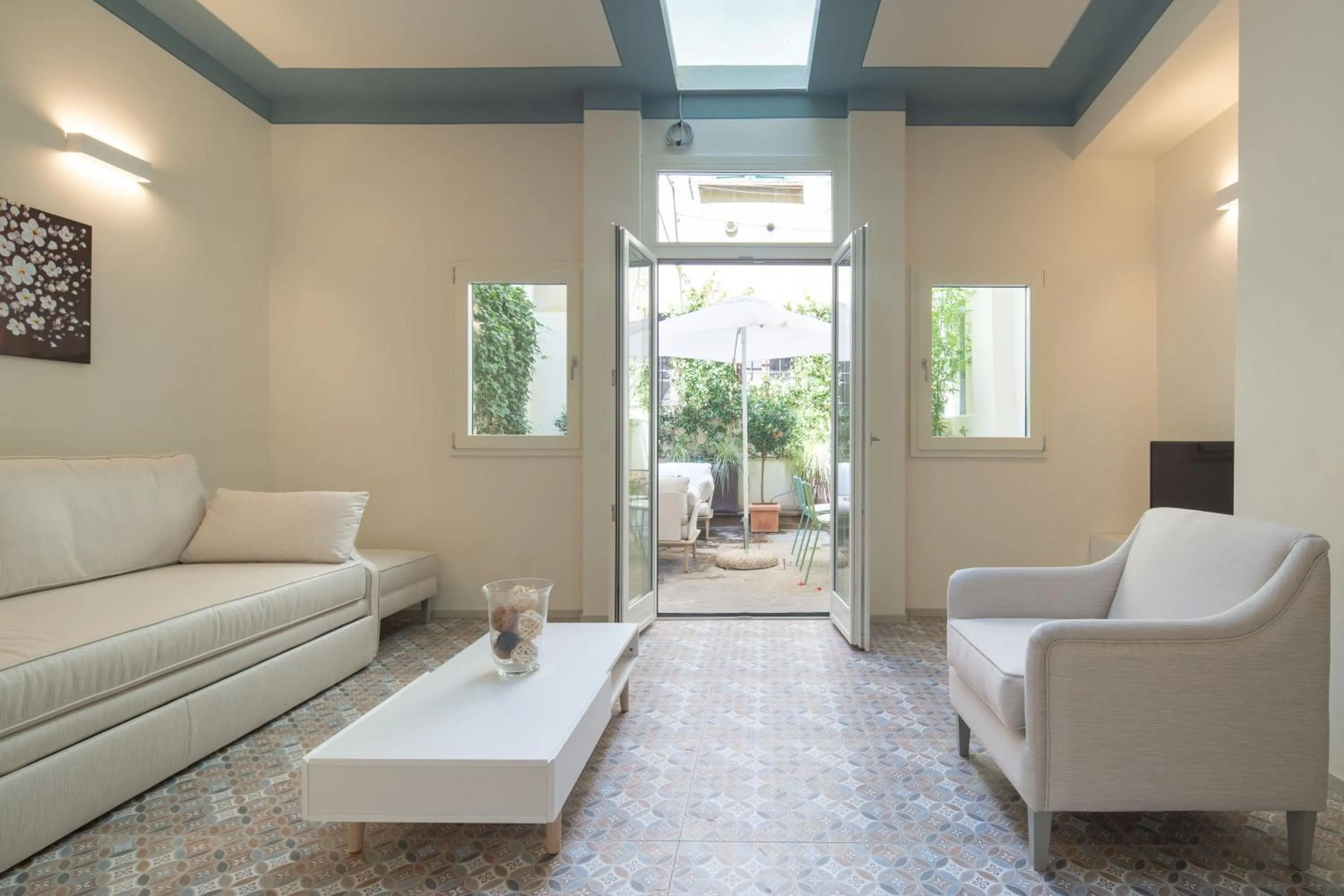 Living room in Carapelli Apartments