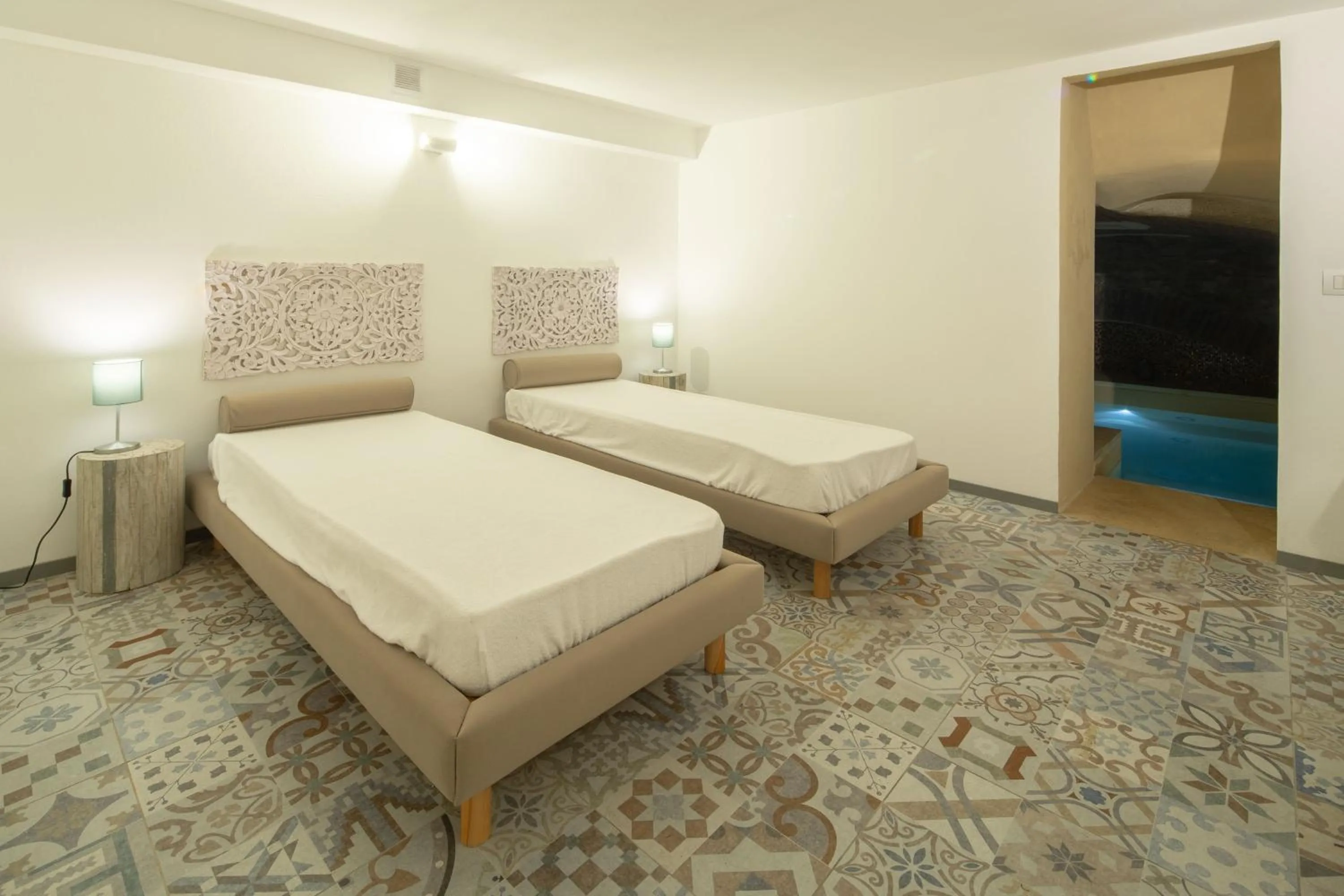 Area and facilities, Bed in Carapelli Apartments