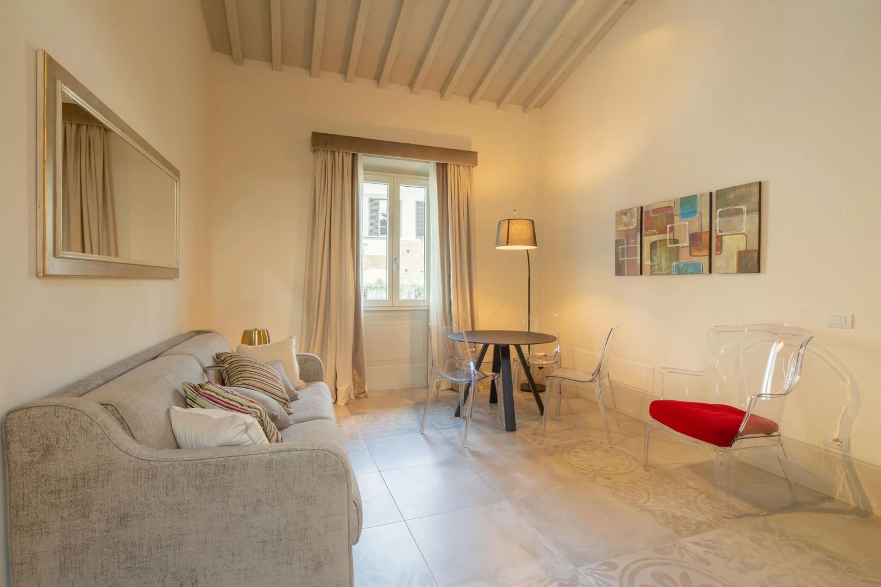 Living room in Carapelli Apartments