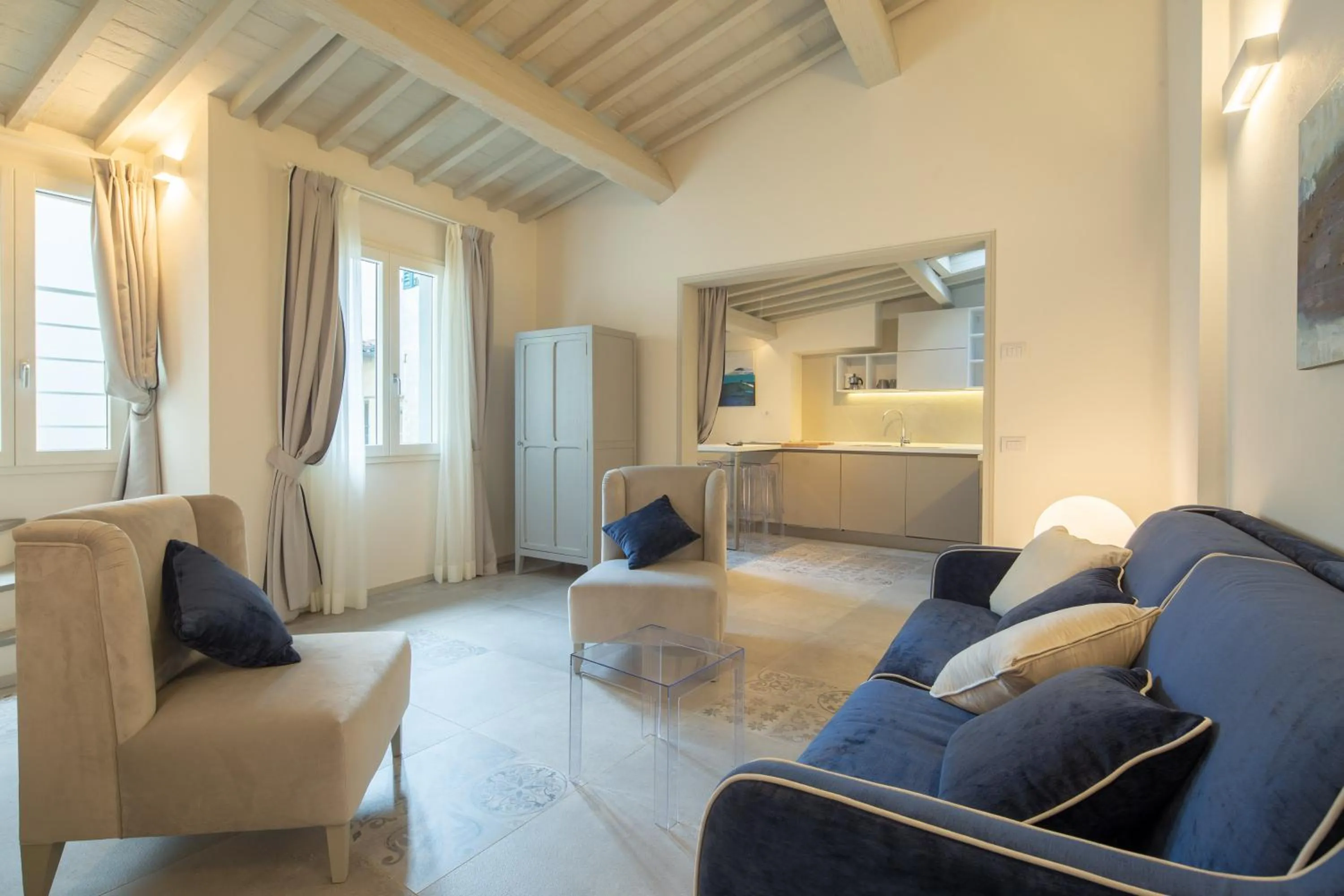Living room in Carapelli Apartments
