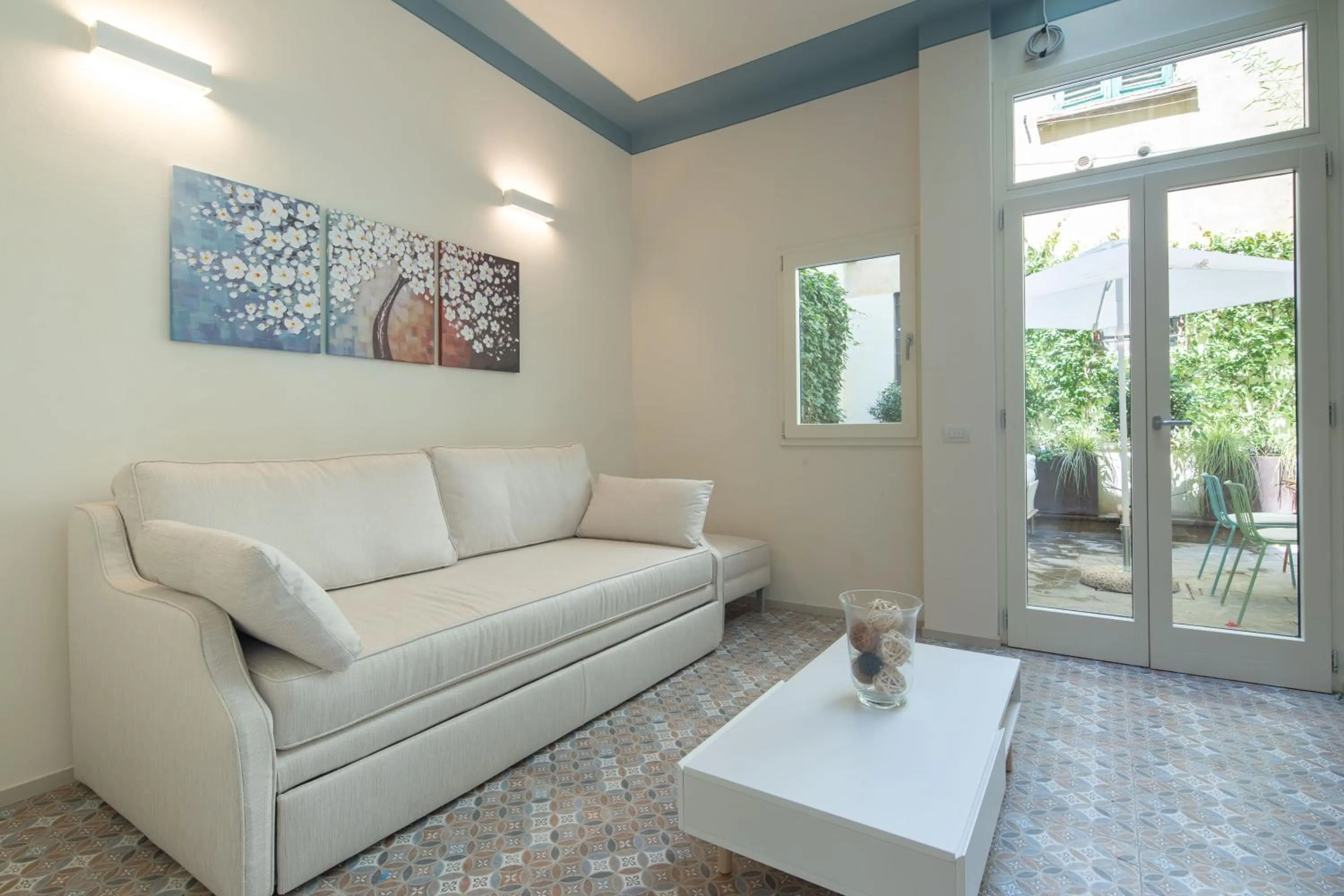 Living room in Carapelli Apartments