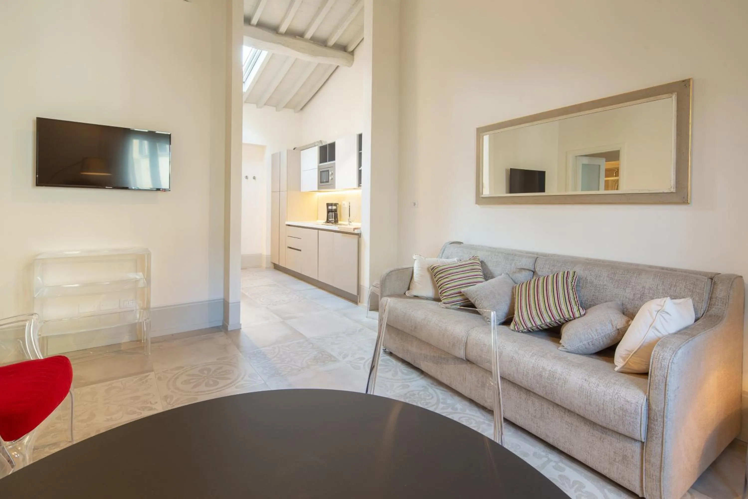 Living room in Carapelli Apartments