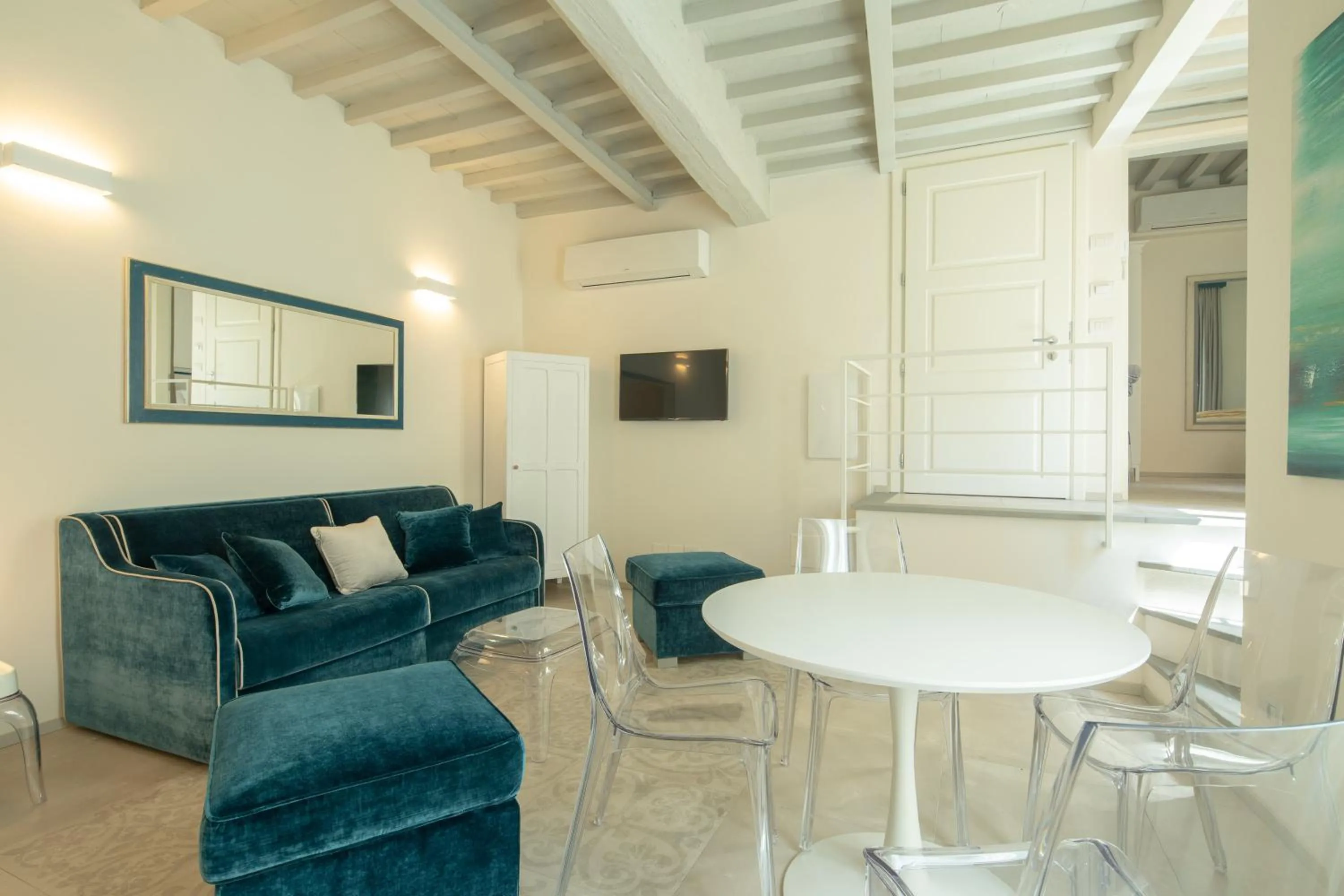 Living room in Carapelli Apartments