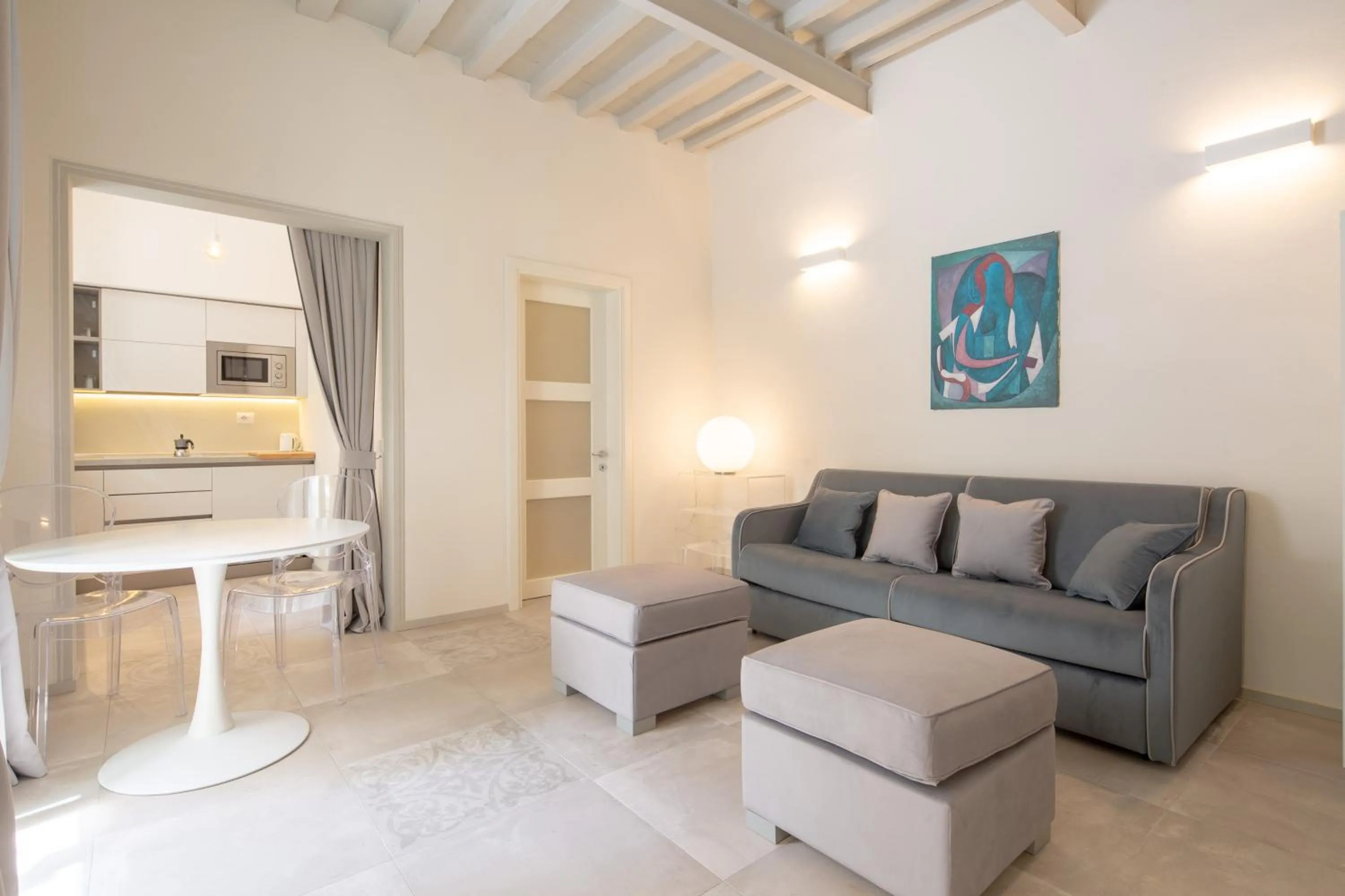 Living room in Carapelli Apartments