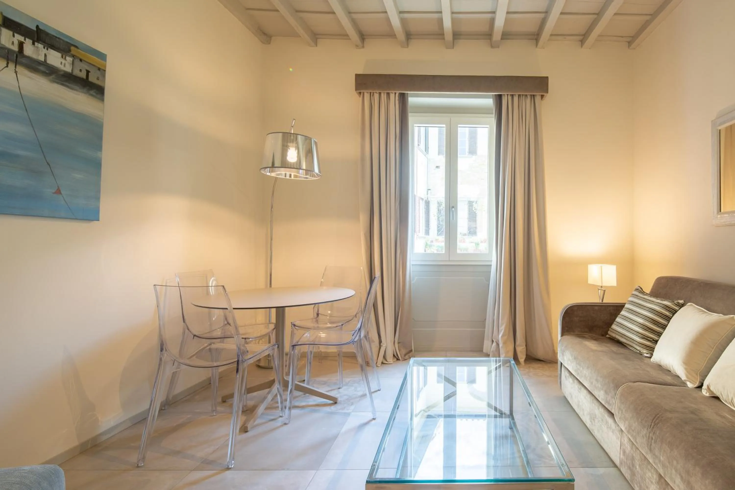 Living room in Carapelli Apartments