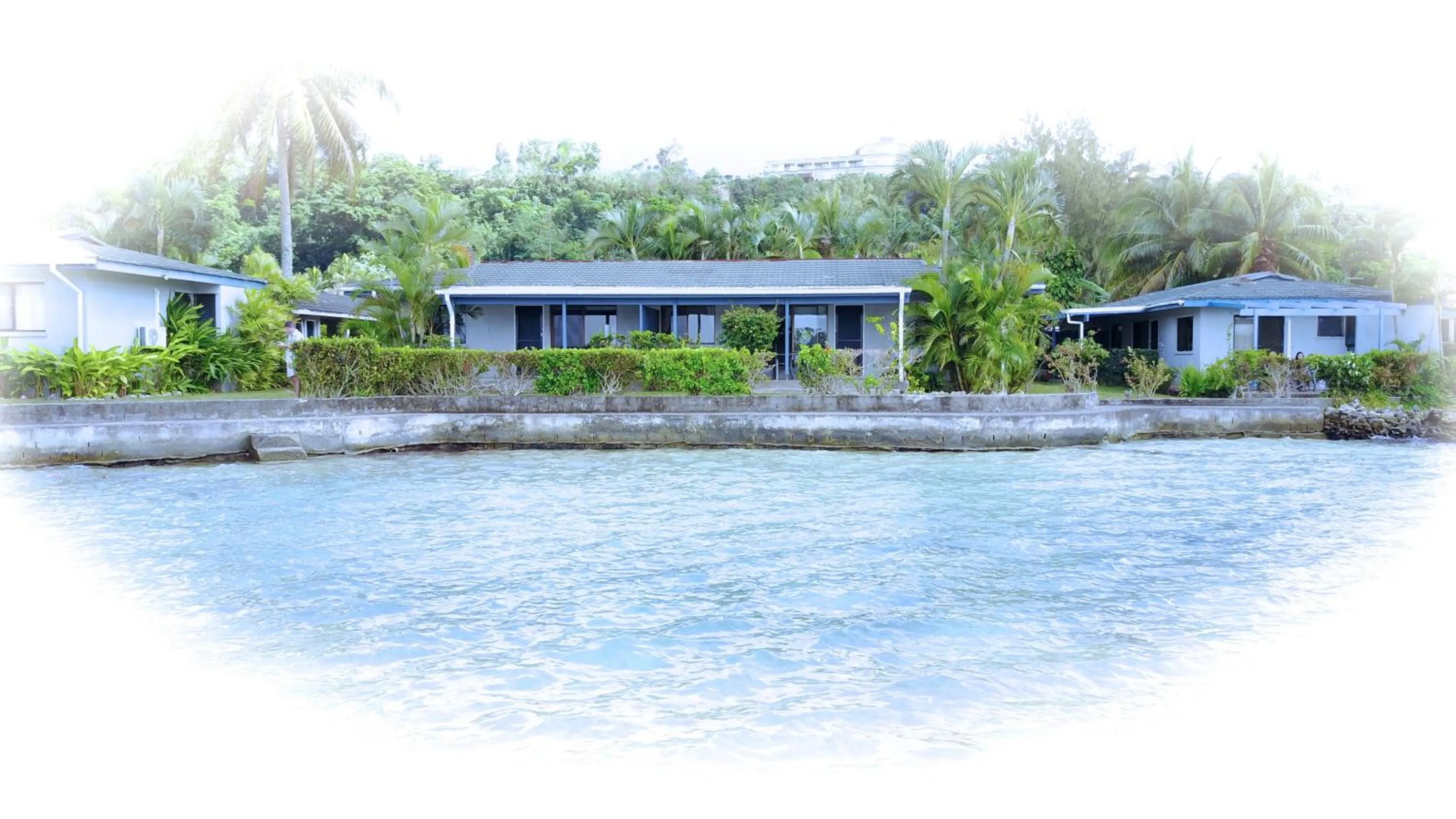 Facade/entrance in Pacific Lagoon Apartments