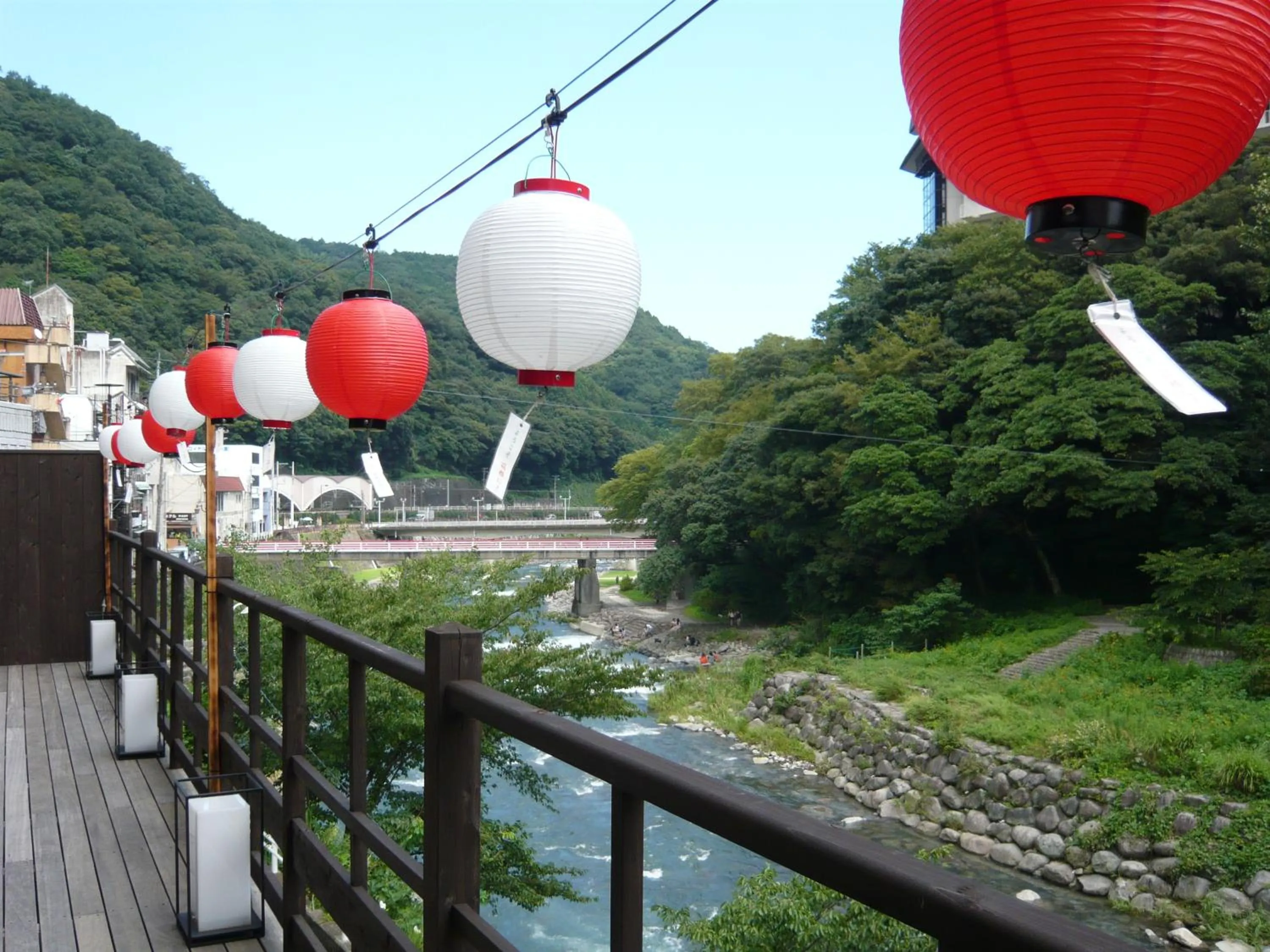 Natural landscape in Hakone Suimeisou